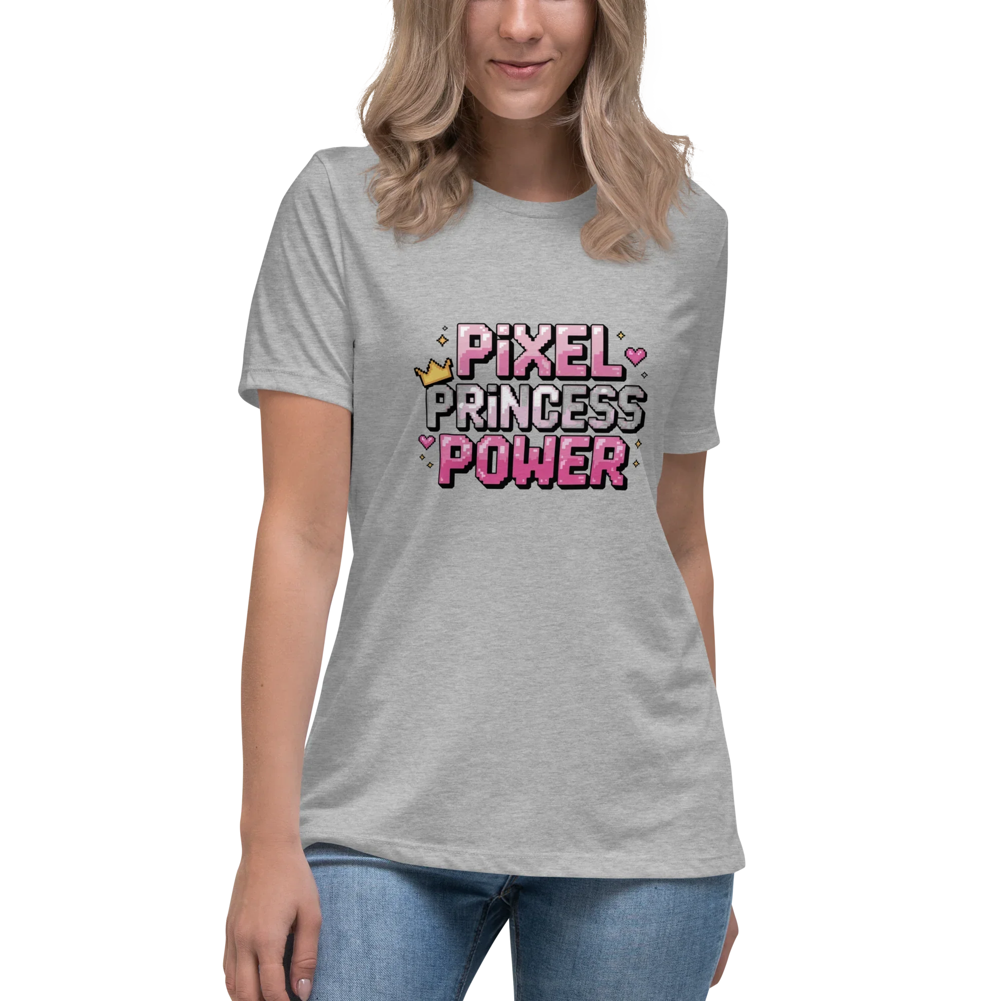 Pixel Princess Power Shirt – Retro Gamer Girl Tee - RaZits