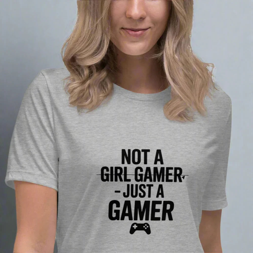 Just a Gamer Shirt – Bold Statement Gaming Tee - RaZits