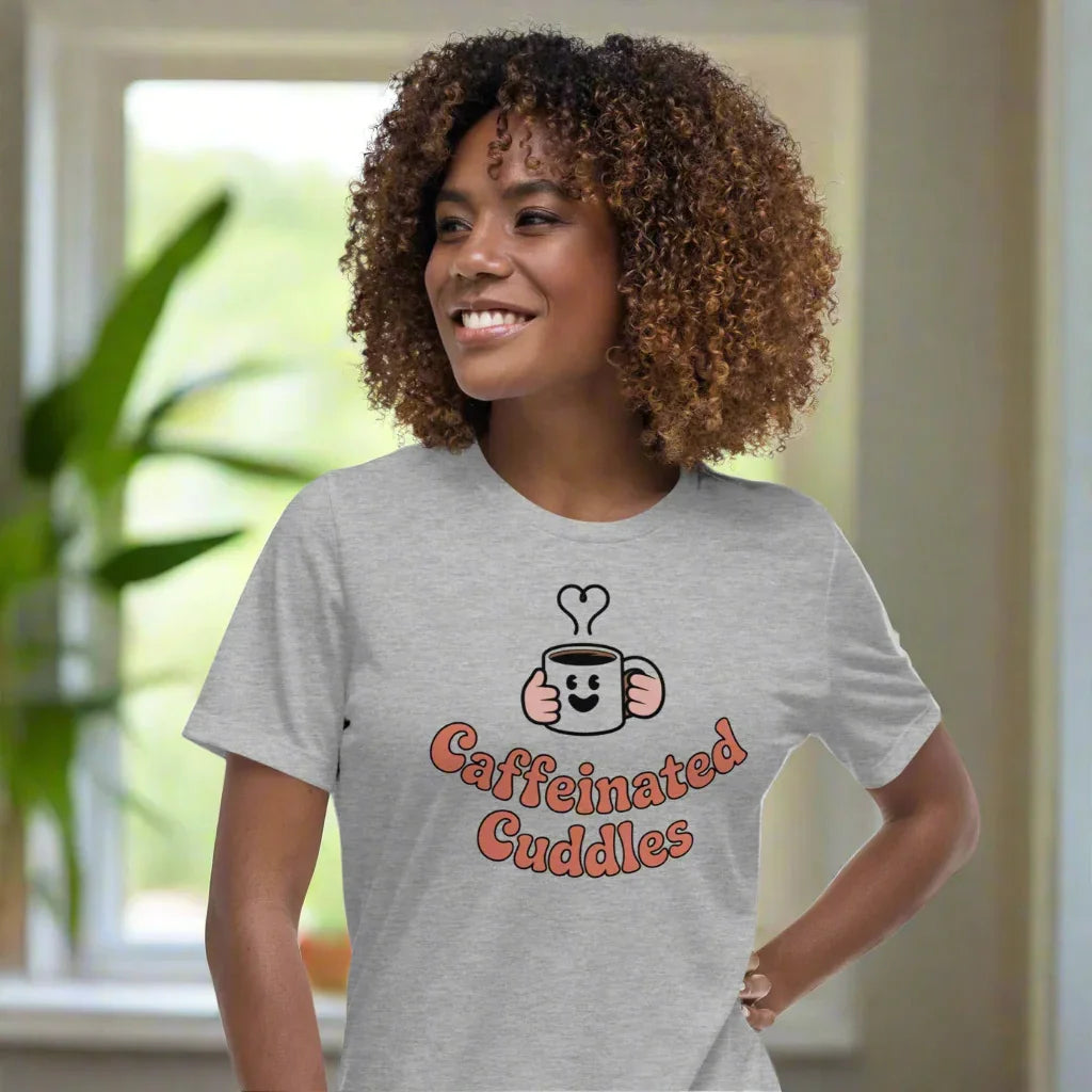 Caffeinated Cuddles Tee – Cozy Mug Love - RaZits