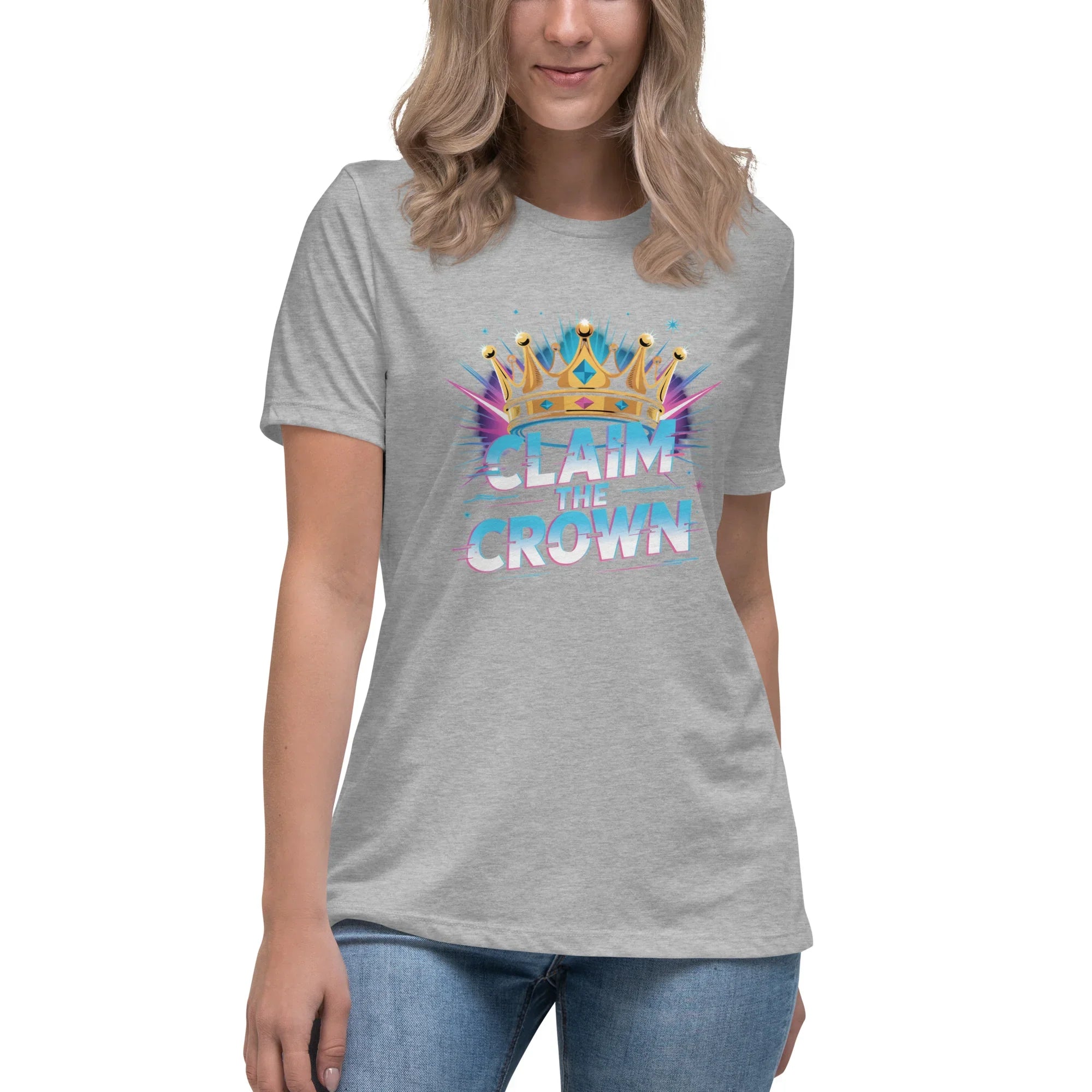 Claim the Crown – Victory Royale Battle Brawler T-Shirt - RaZits