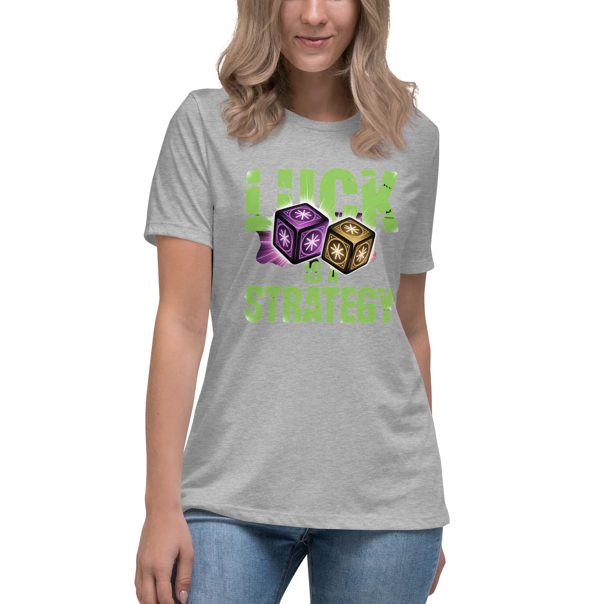 Luck Is A Strategy - Rogue Like Action T-Shirt - RaZits