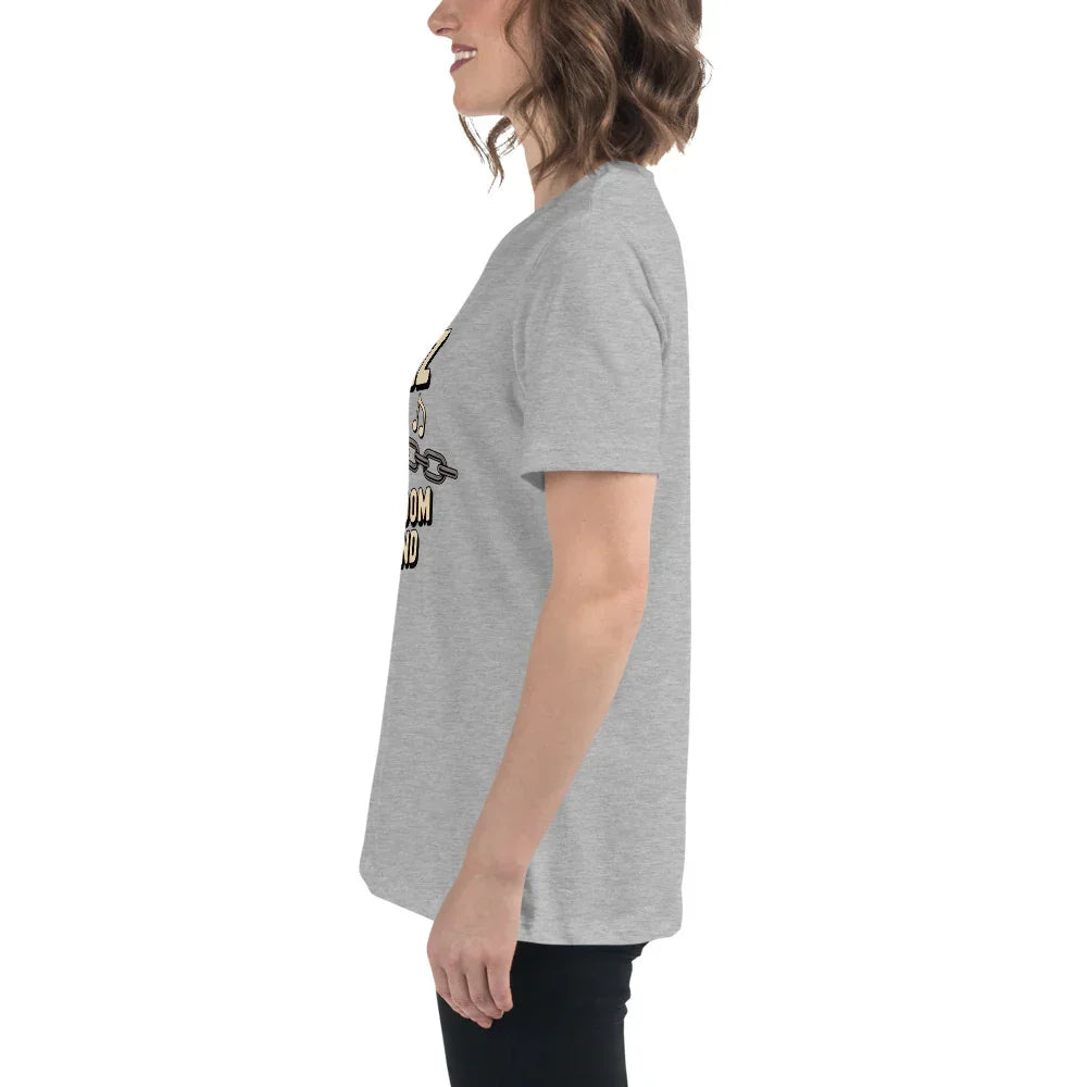 Jazz Is Freedom Found – Relaxed Fit Cotton Tee - RaZits