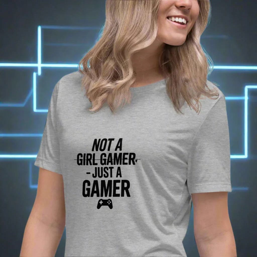 Just a Gamer Shirt – Bold Statement Gaming Tee - RaZits