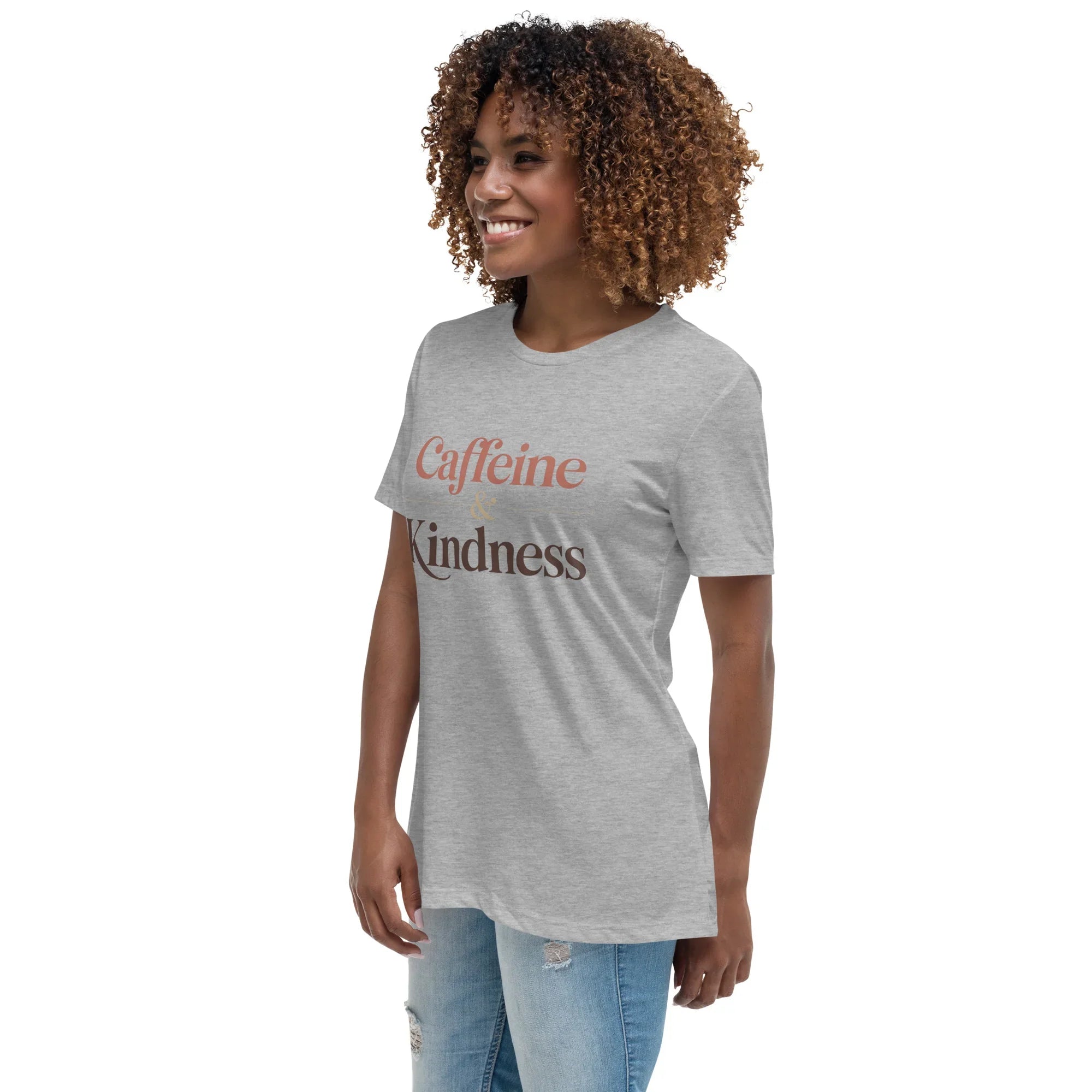 Caffeine & Kindness Minimalist Tee - RaZits