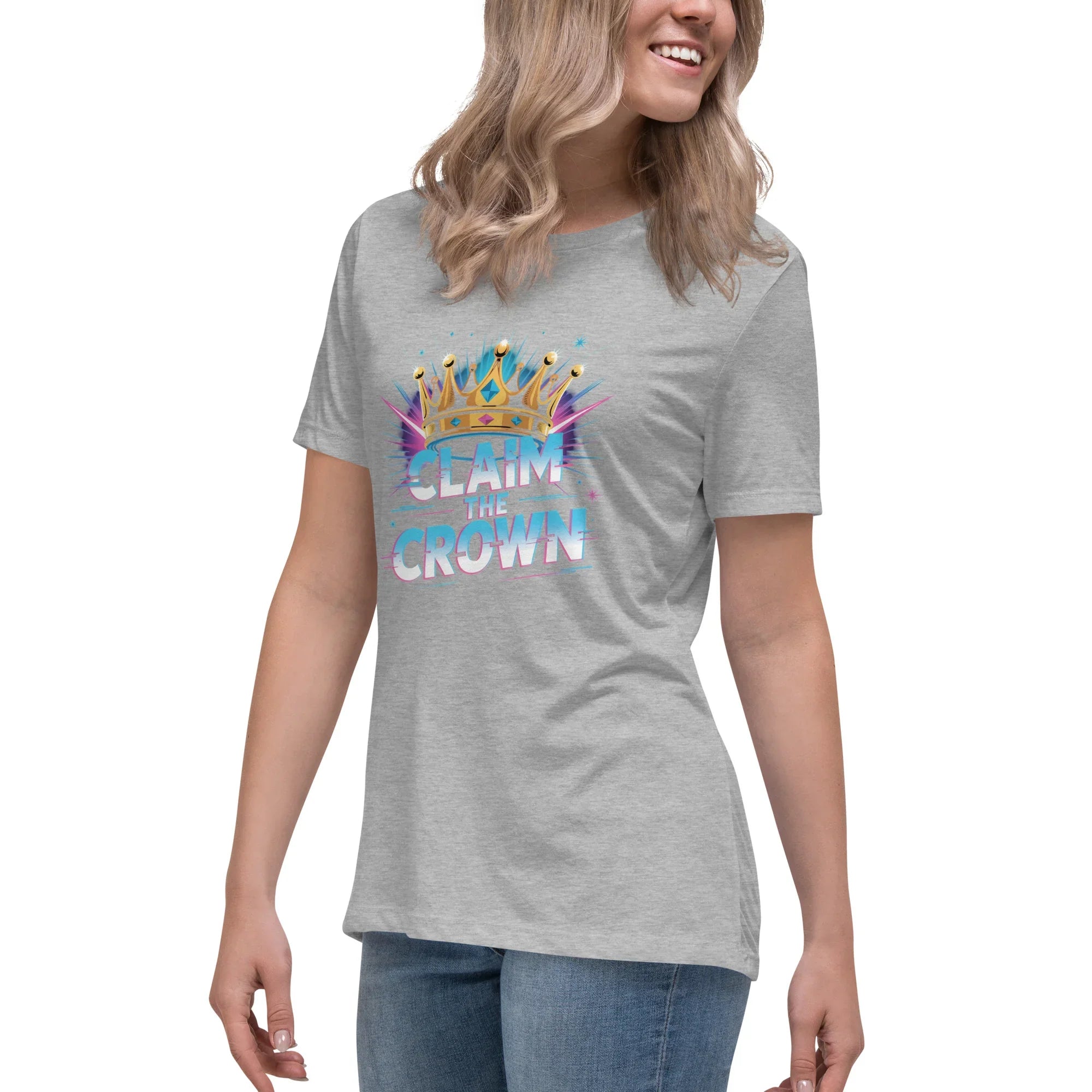 Claim the Crown – Victory Royale Battle Brawler T-Shirt - RaZits