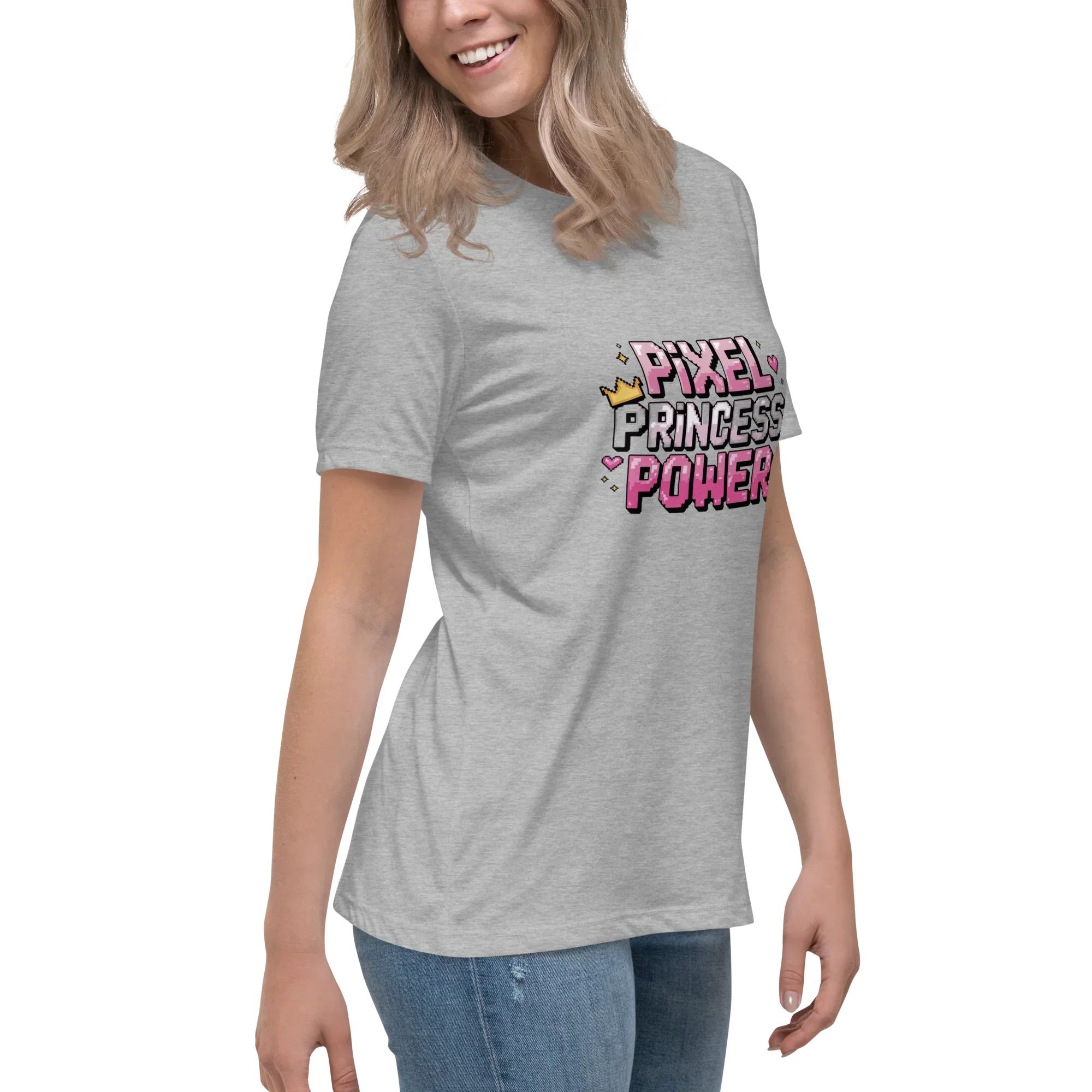 Pixel Princess Power Shirt – Retro Gamer Girl Tee - RaZits