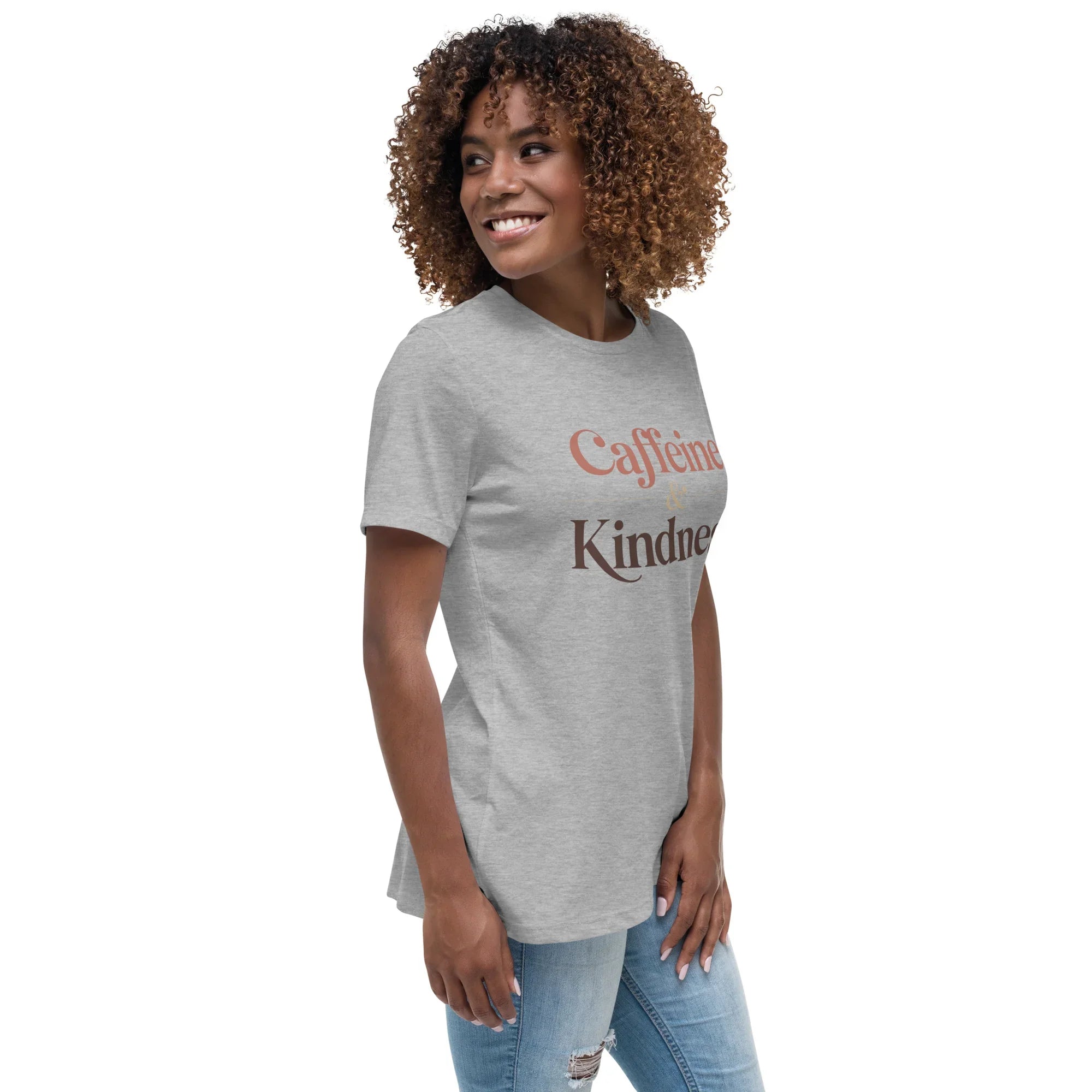 Caffeine & Kindness Minimalist Tee - RaZits