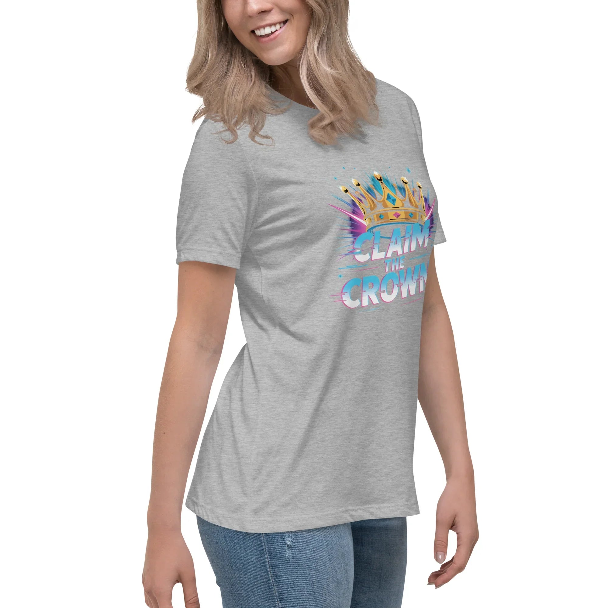 Claim the Crown – Victory Royale Battle Brawler T-Shirt - RaZits