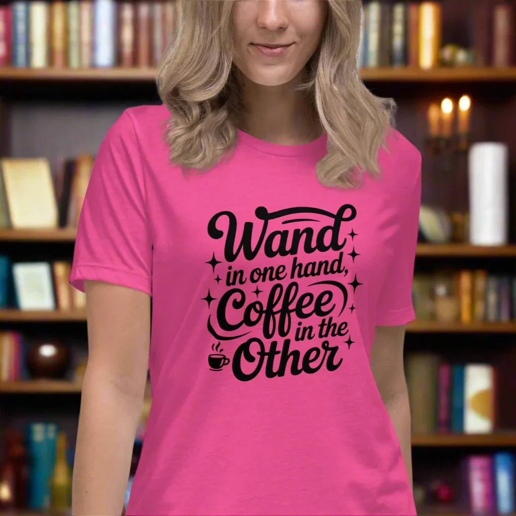 Magic & Coffee Spellcaster Tee - RaZits
