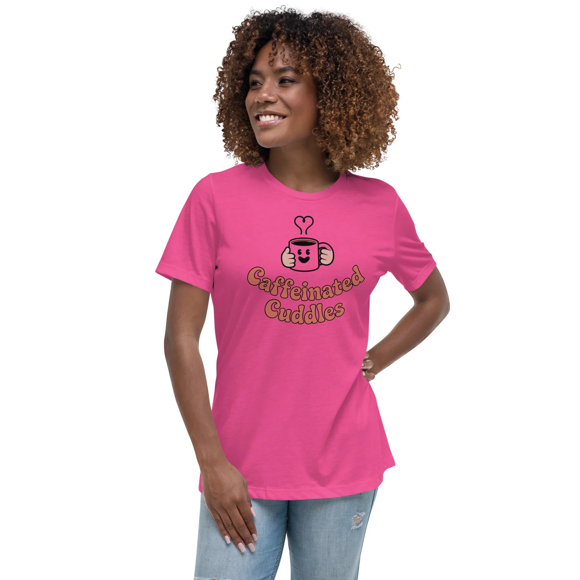 Caffeinated Cuddles Tee – Cozy Mug Love - RaZits