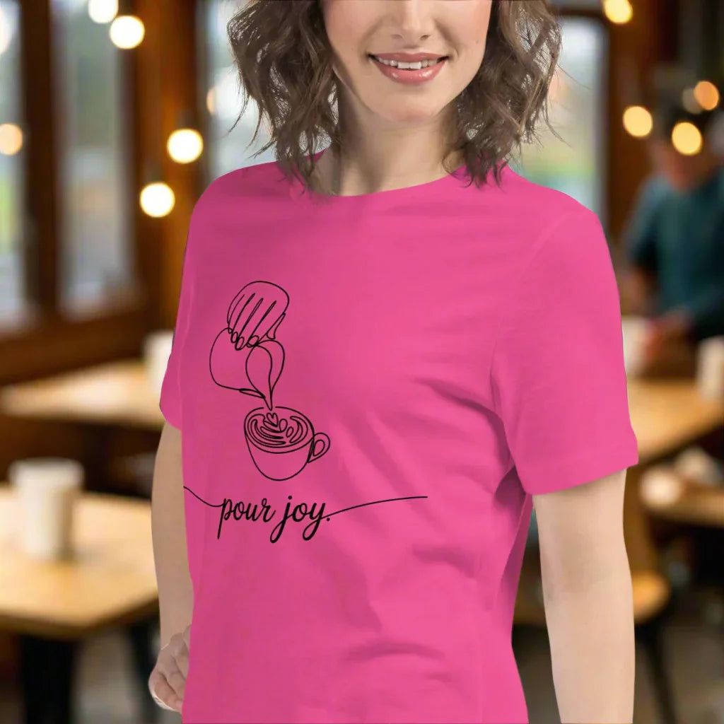 Pour Joy Latte Art Tee - RaZits