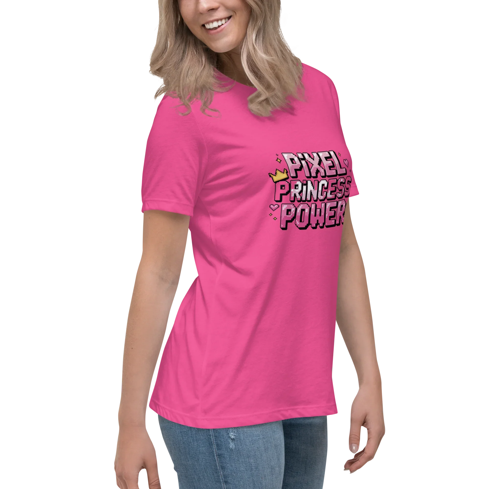 Pixel Princess Power Shirt – Retro Gamer Girl Tee - RaZits
