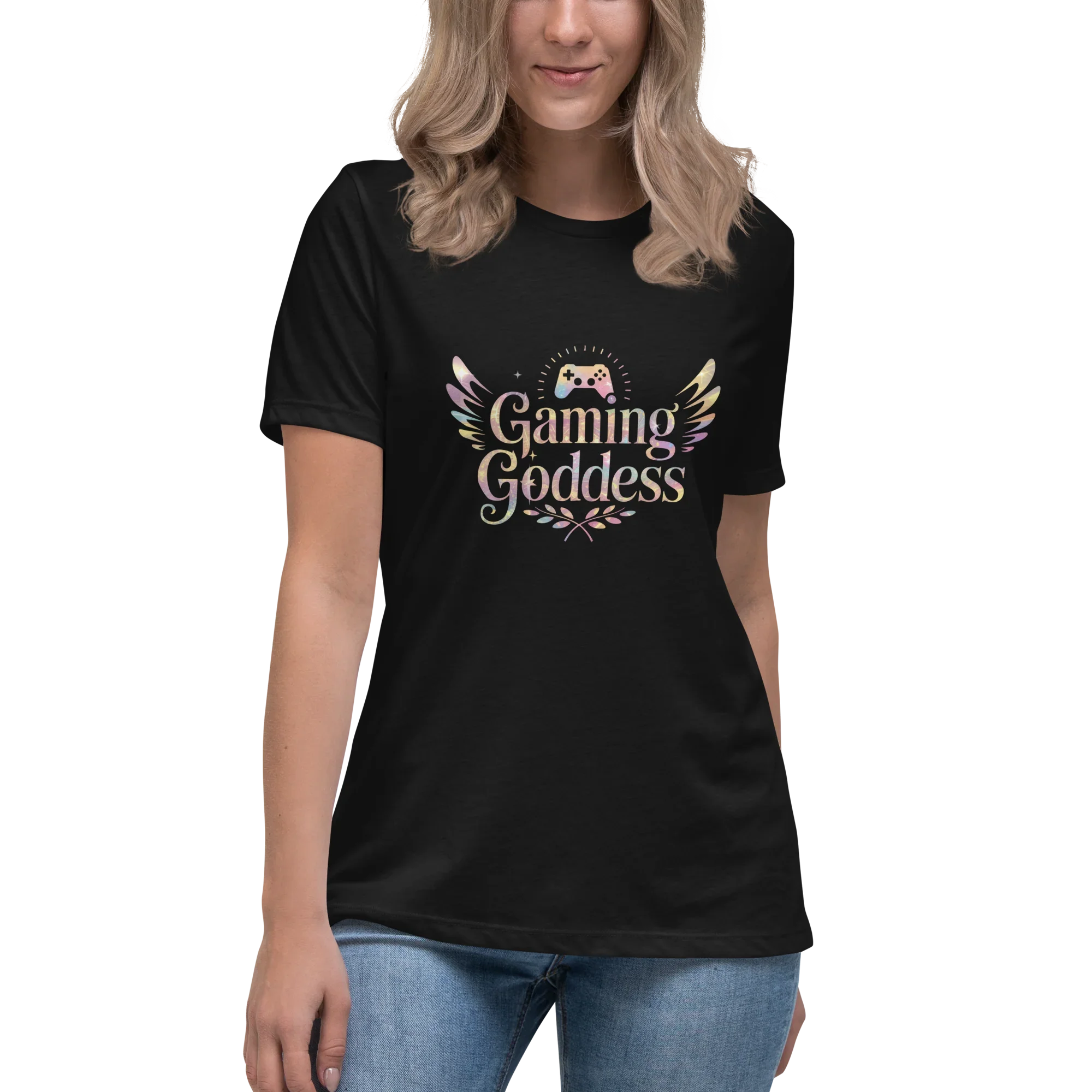 Gaming Goddess Shirt – Pastel Gamer Girl Tee - RaZits