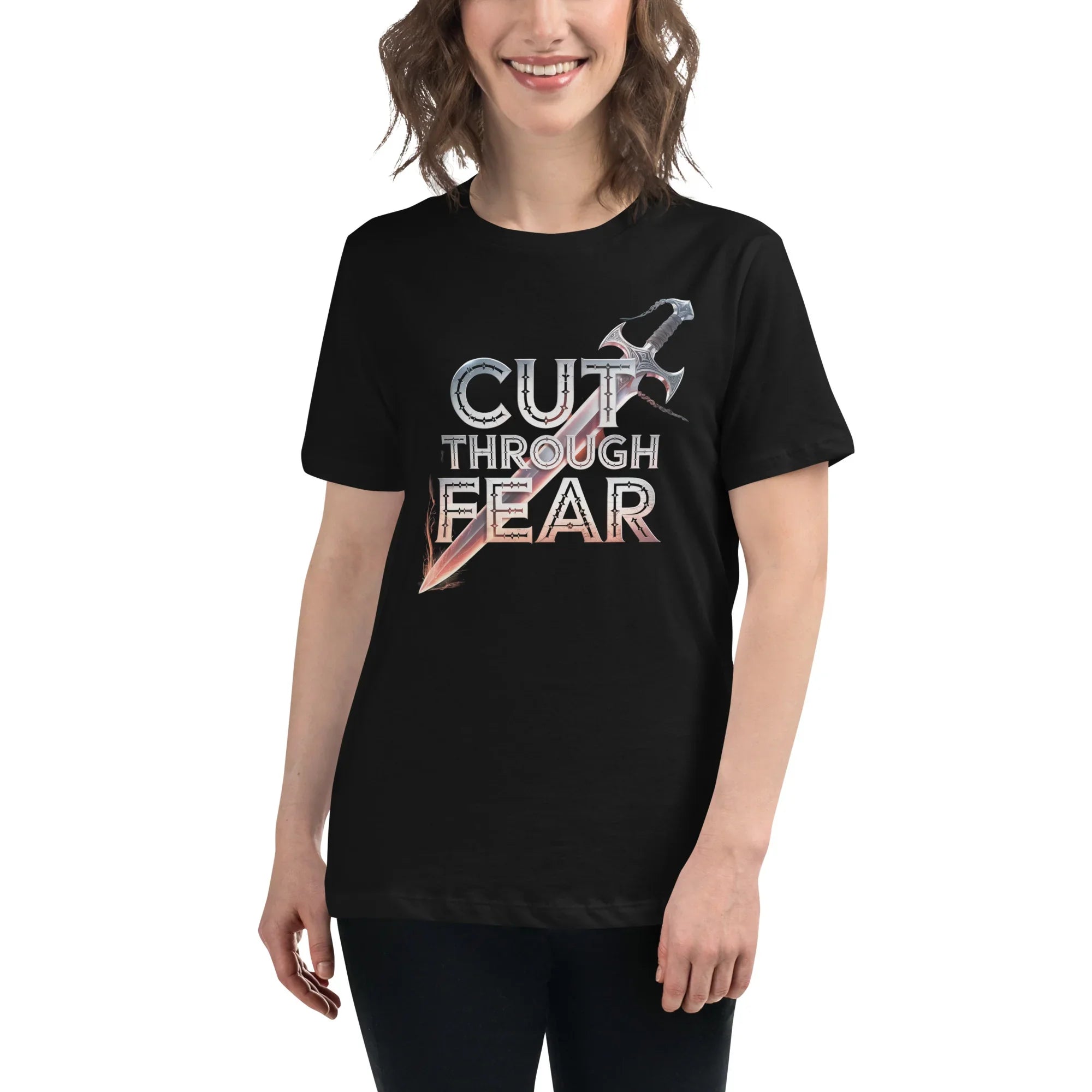 Cut Through Fear T-Shirt – Hack-and-Slash Warrior Apparel - RaZits