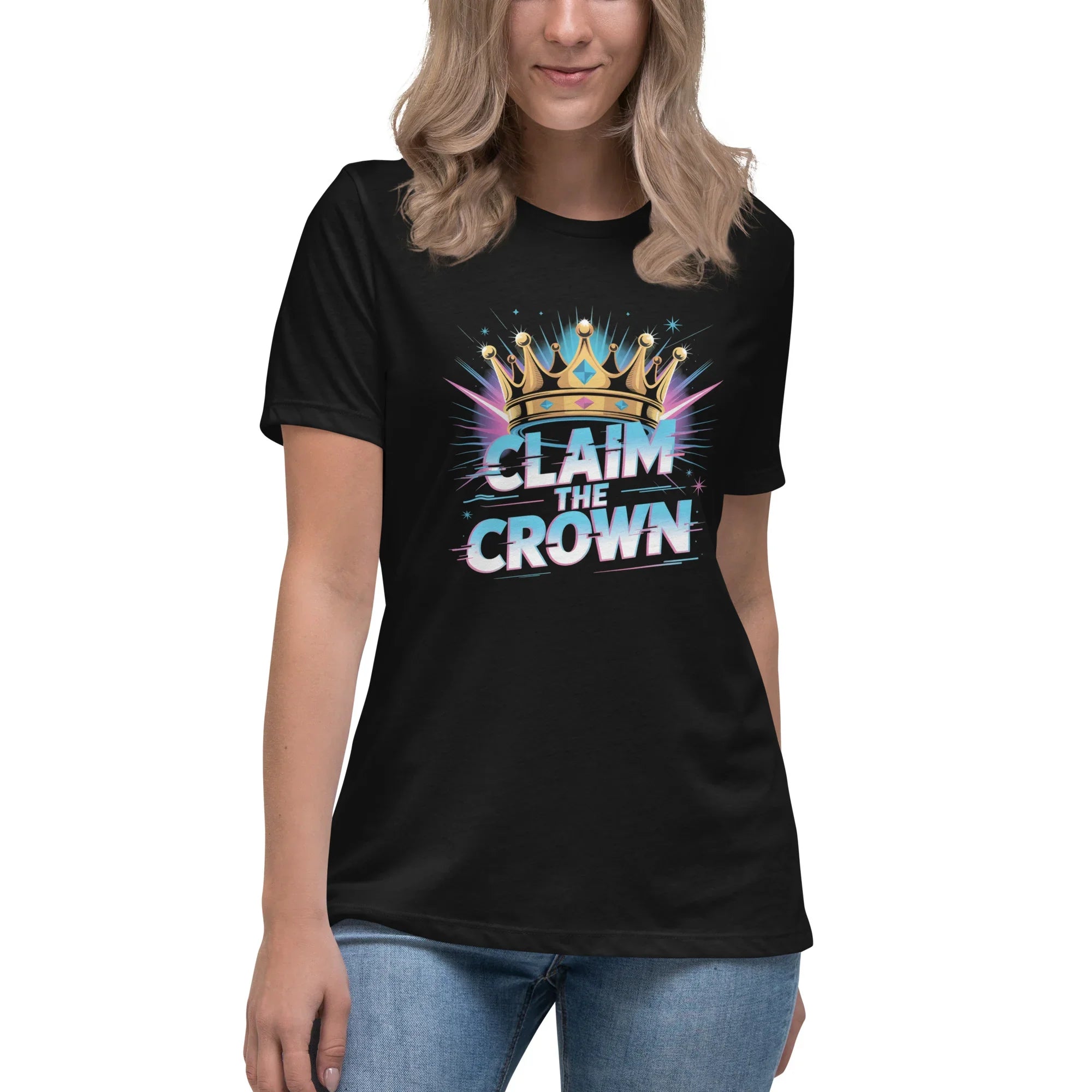 Claim the Crown – Victory Royale Battle Brawler T-Shirt - RaZits