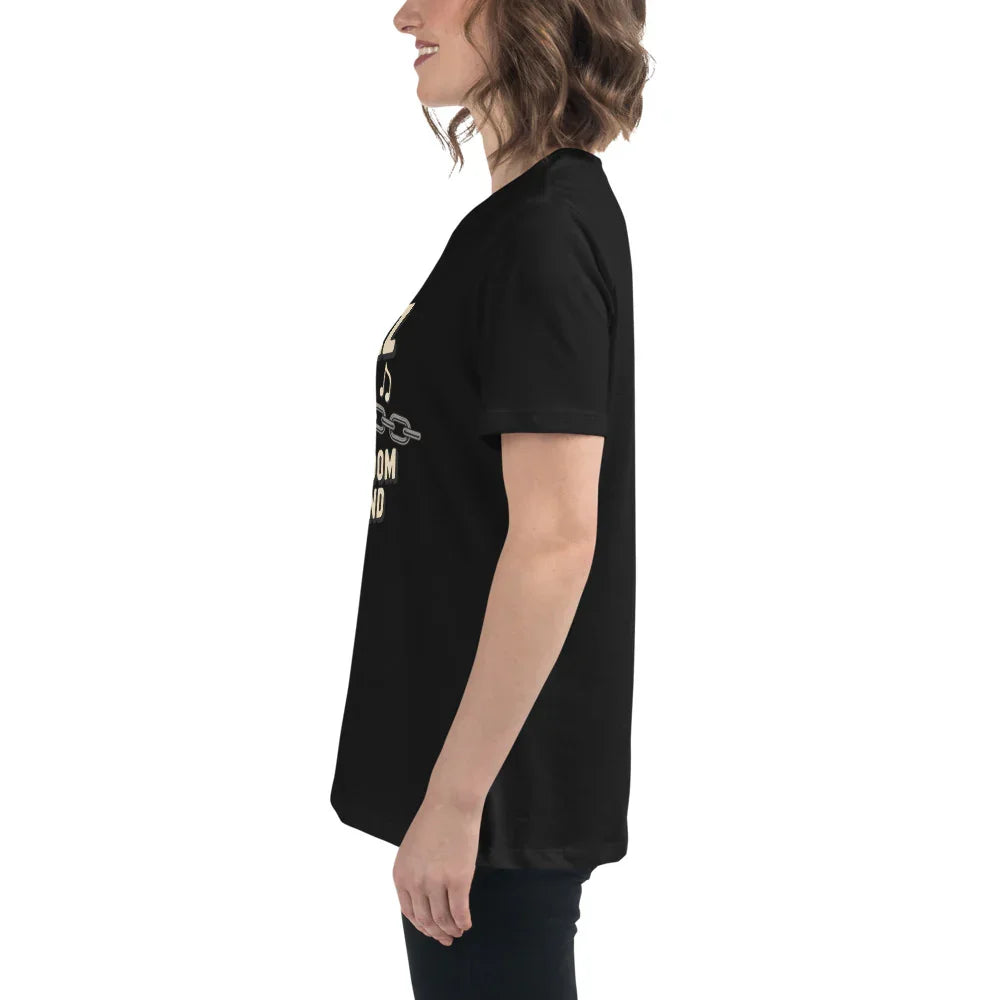 Jazz Is Freedom Found – Relaxed Fit Cotton Tee - RaZits