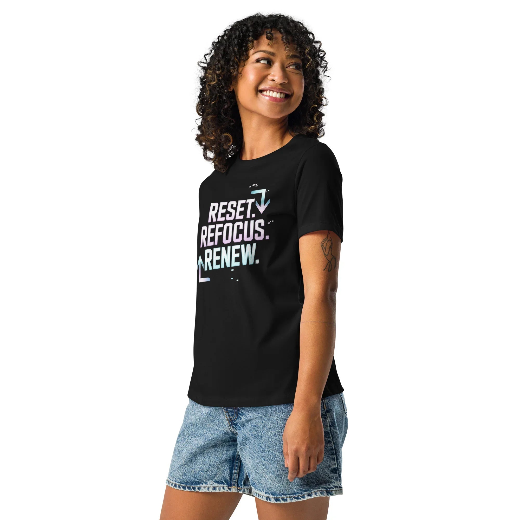Reset Refocus Renew Shirt – Battle Royale Mindset T-Shirt for Shooter Fans - RaZits