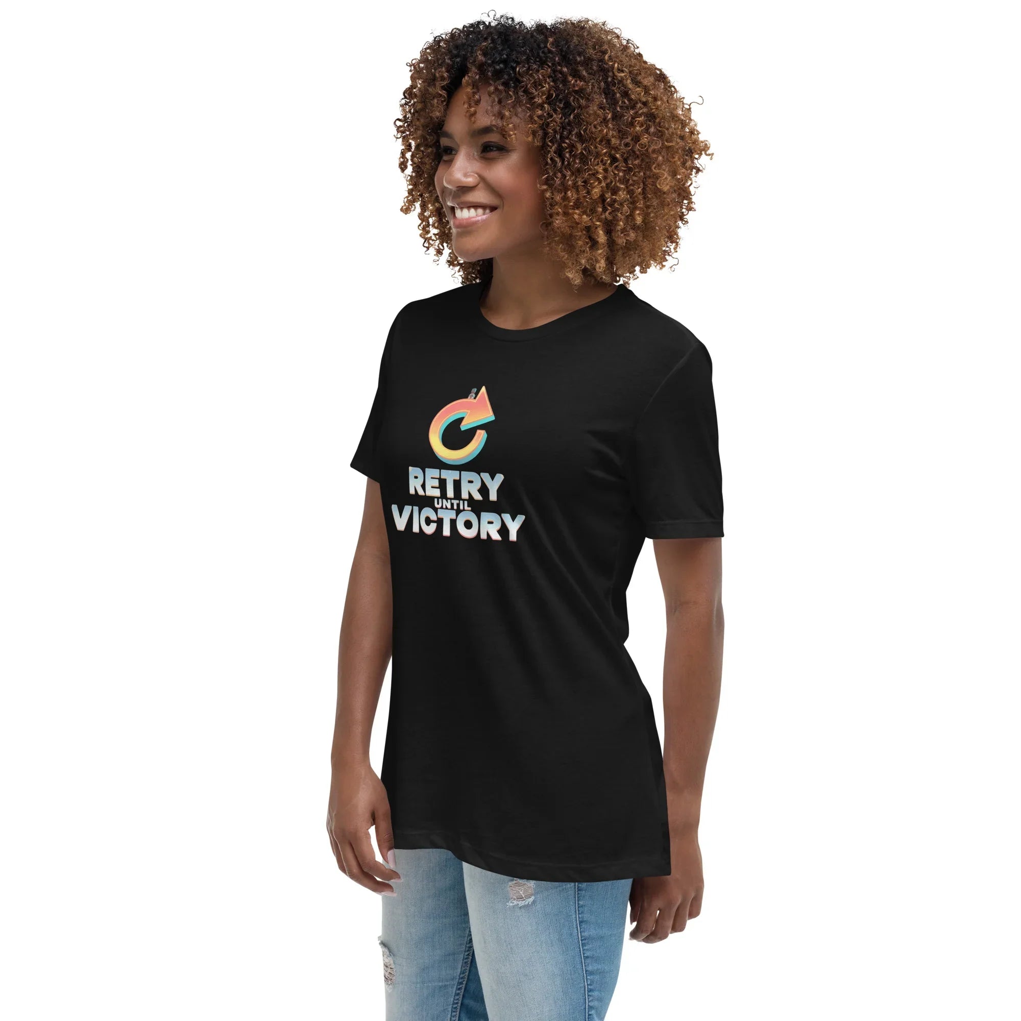 Retry Until Victory - Rogue Like Action T-Shirt - RaZits