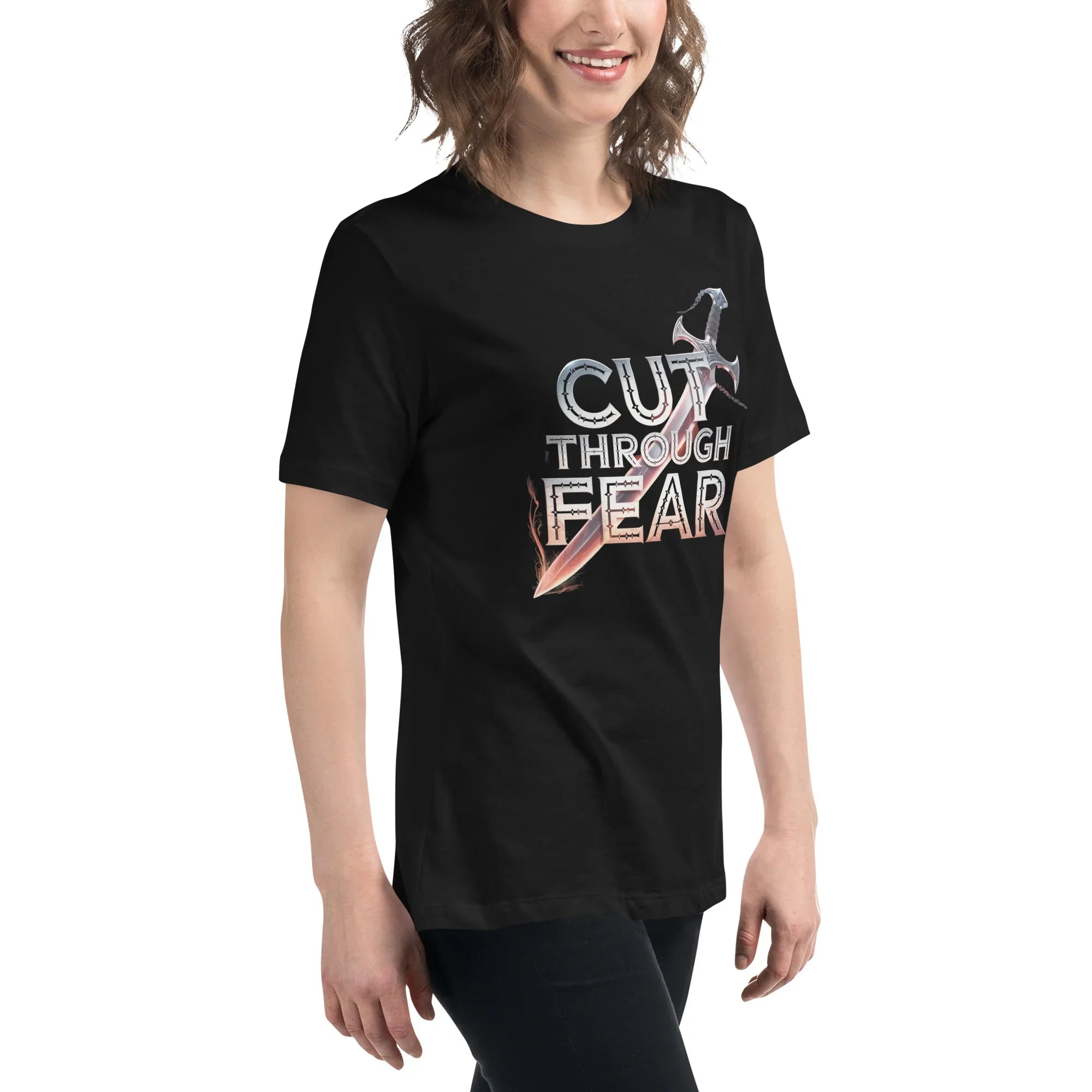 Cut Through Fear T-Shirt – Hack-and-Slash Warrior Apparel - RaZits