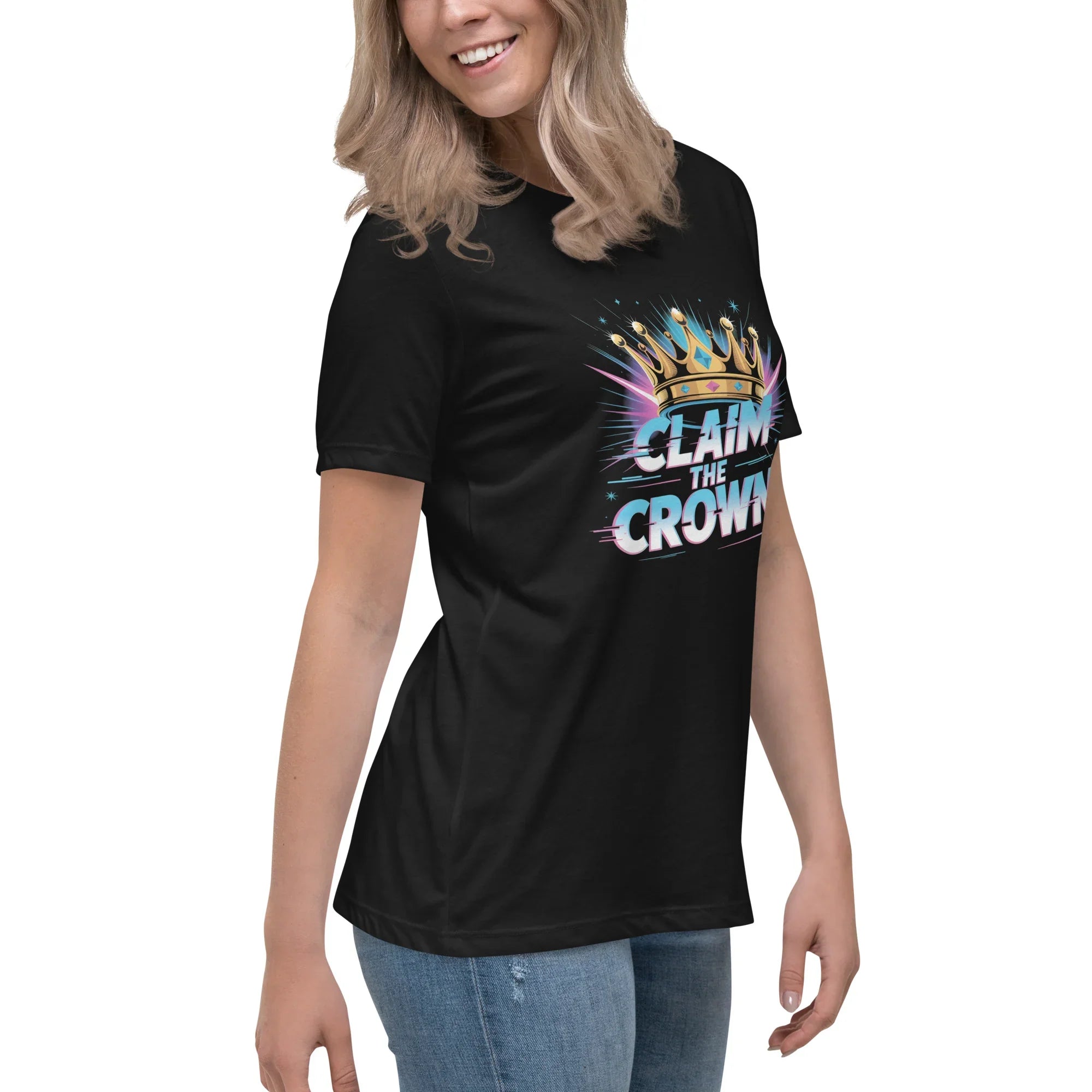 Claim the Crown – Victory Royale Battle Brawler T-Shirt - RaZits