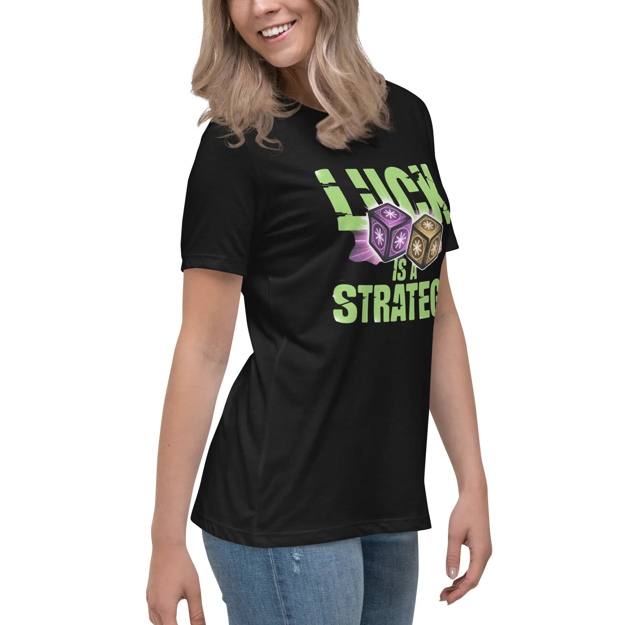 Luck Is A Strategy - Rogue Like Action T-Shirt - RaZits