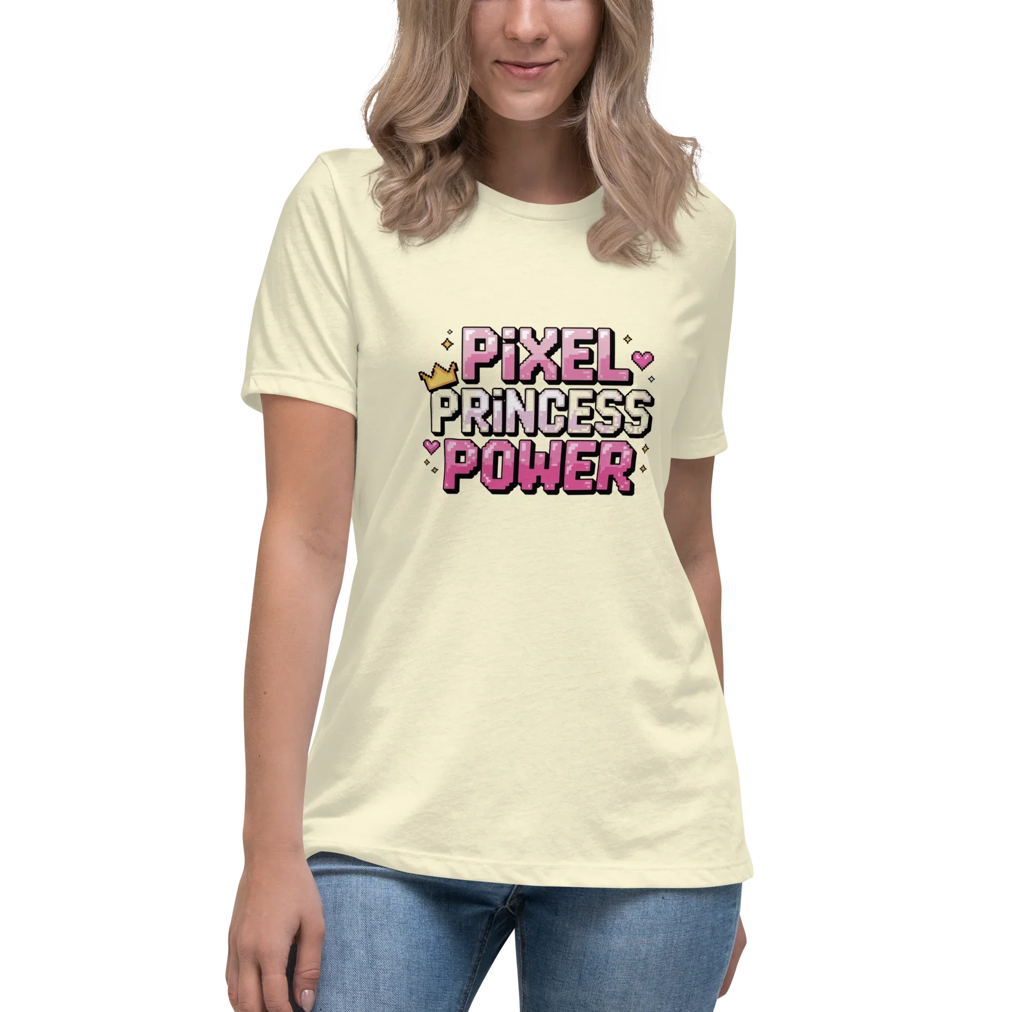 Pixel Princess Power Shirt – Retro Gamer Girl Tee - RaZits