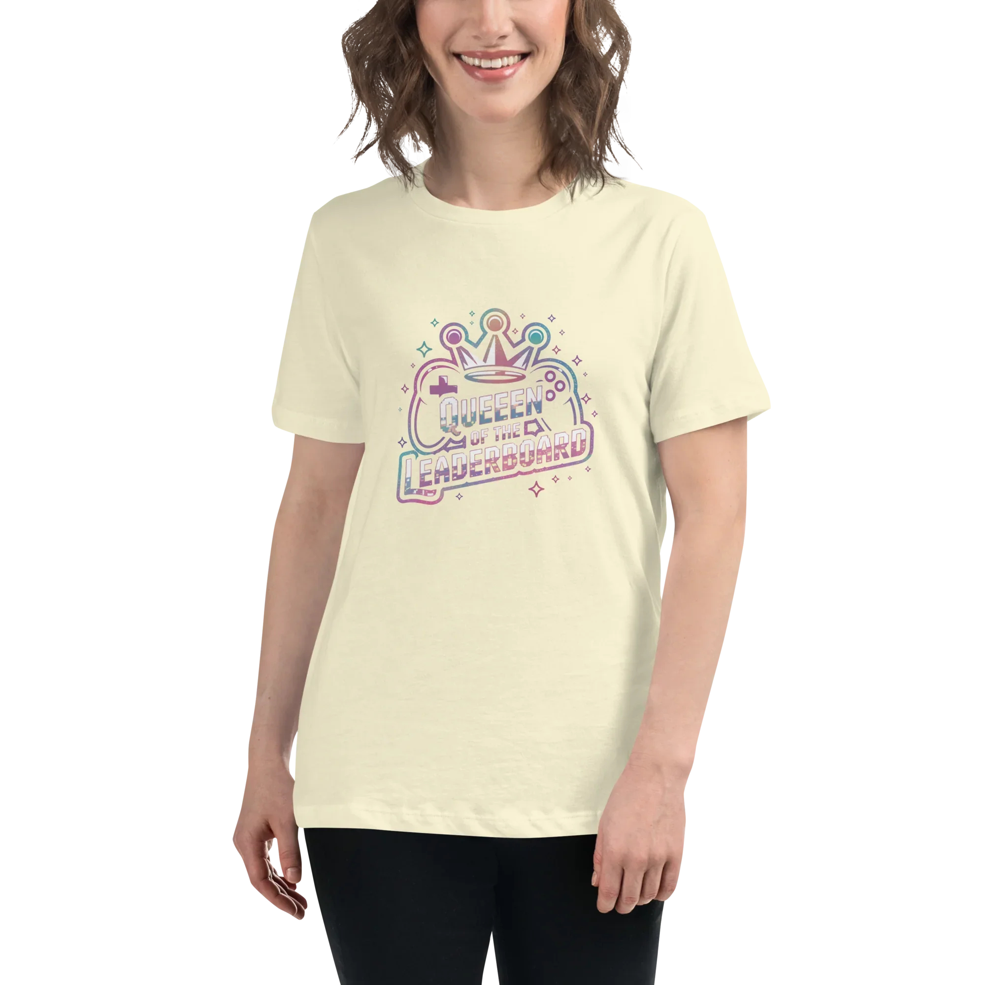 Queen of the Leaderboard Shirt – Gamer Girl Tee - RaZits