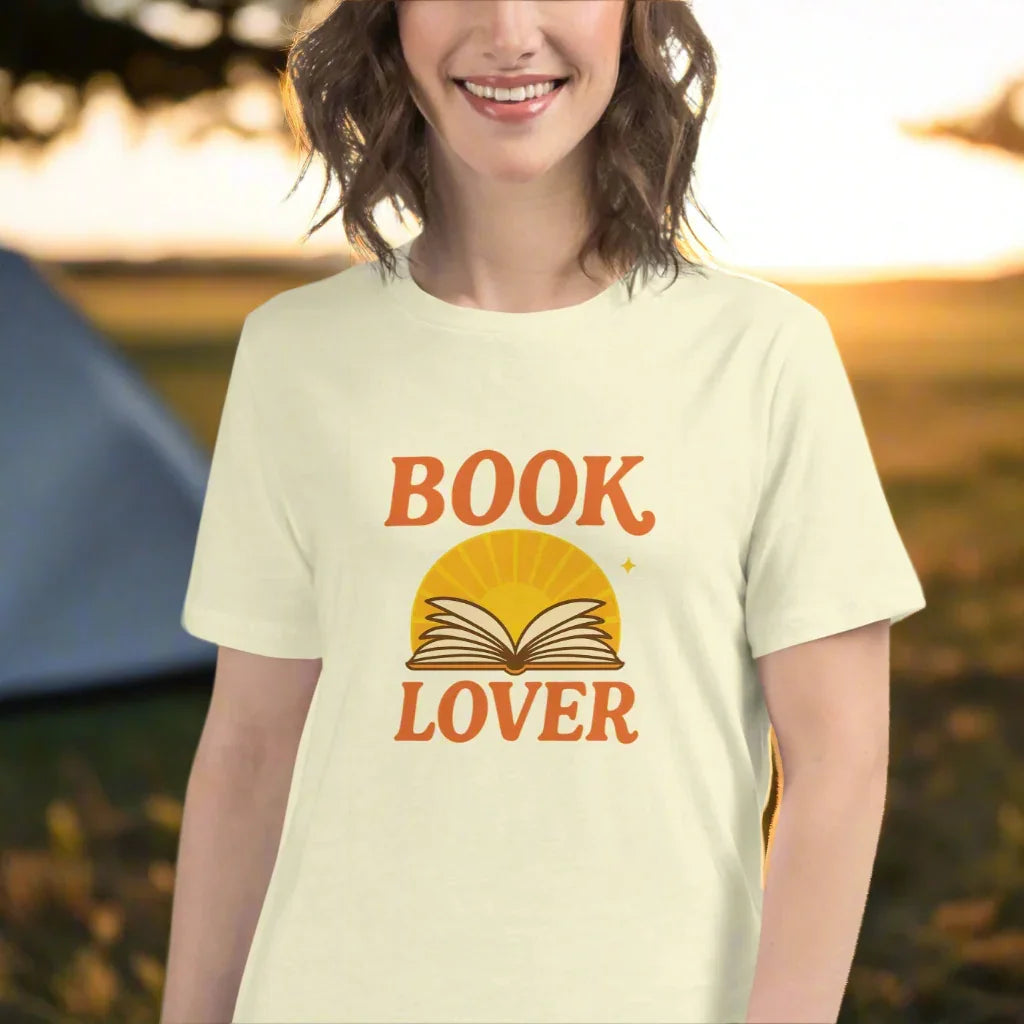 Book Lover Tee – Sunshine Edition for Cozy Readers - RaZits