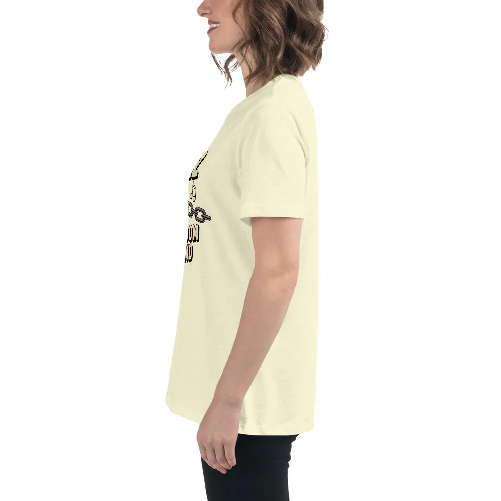 Jazz Is Freedom Found – Relaxed Fit Cotton Tee - RaZits