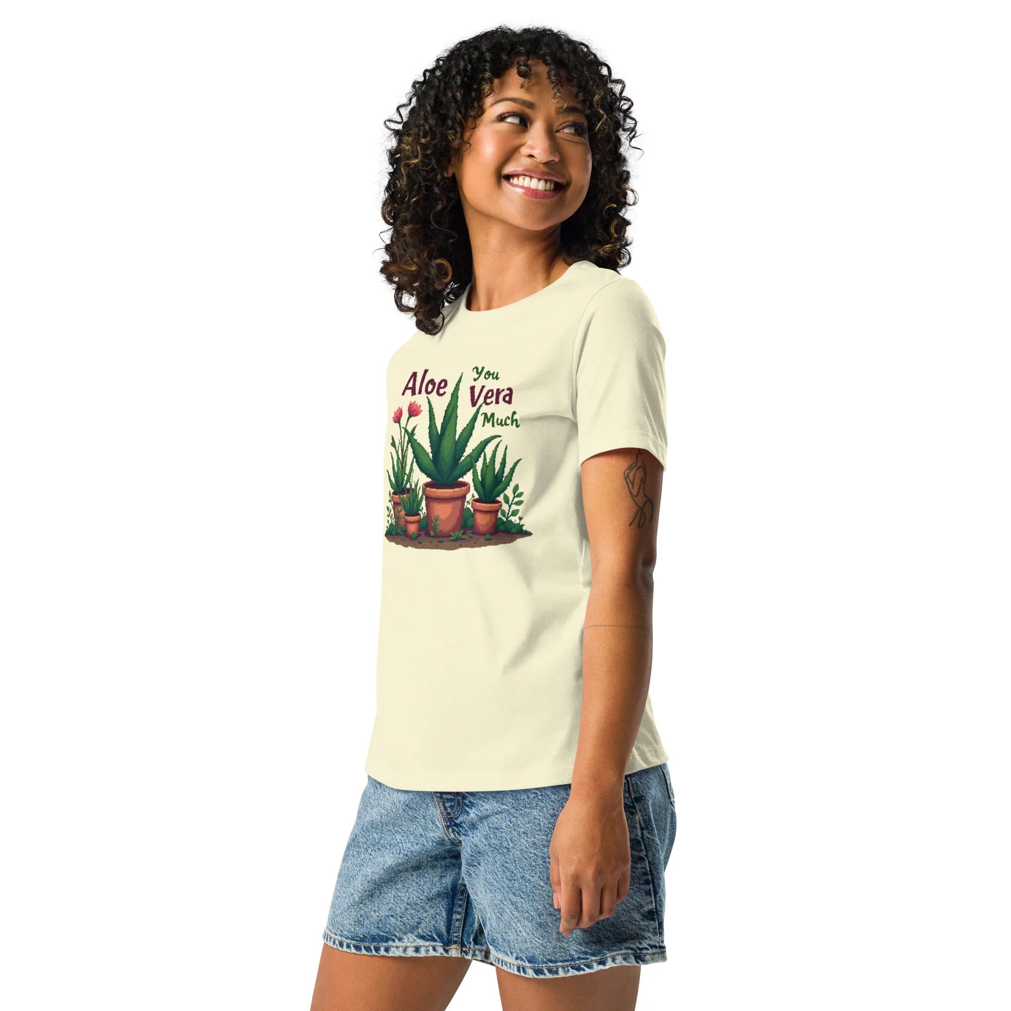 Aloe You Vera Much Tee – Funny Succulent Graphic T-Shirt - RaZits