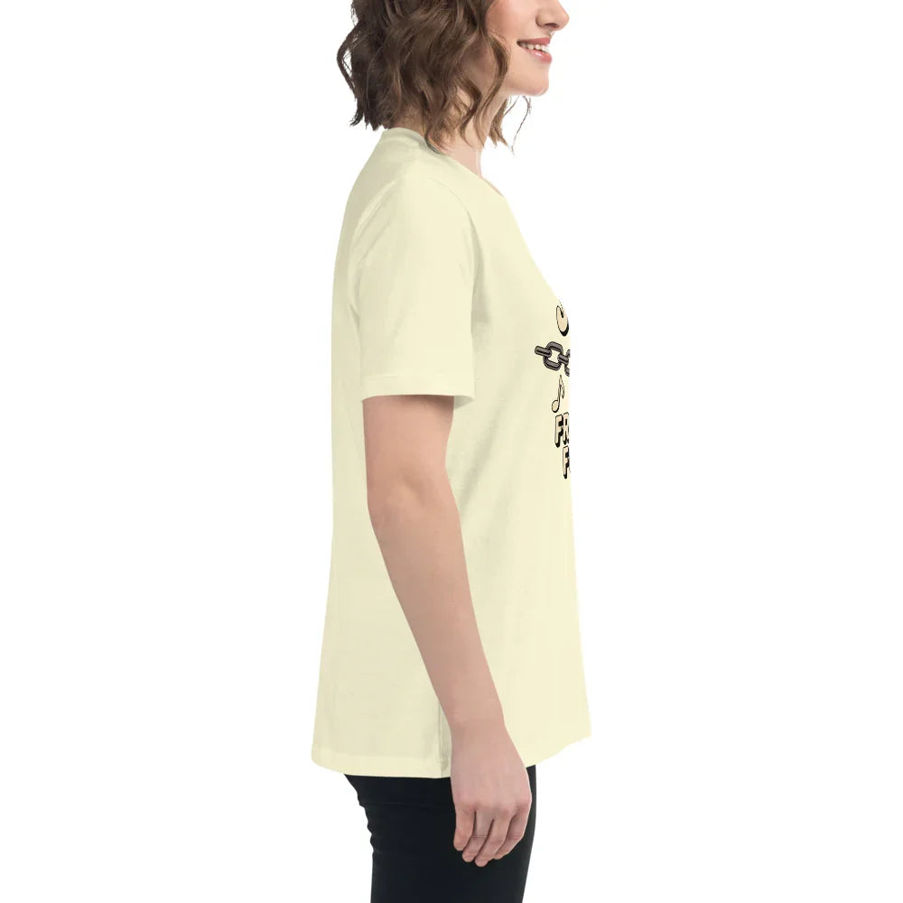 Jazz Is Freedom Found – Relaxed Fit Cotton Tee - RaZits