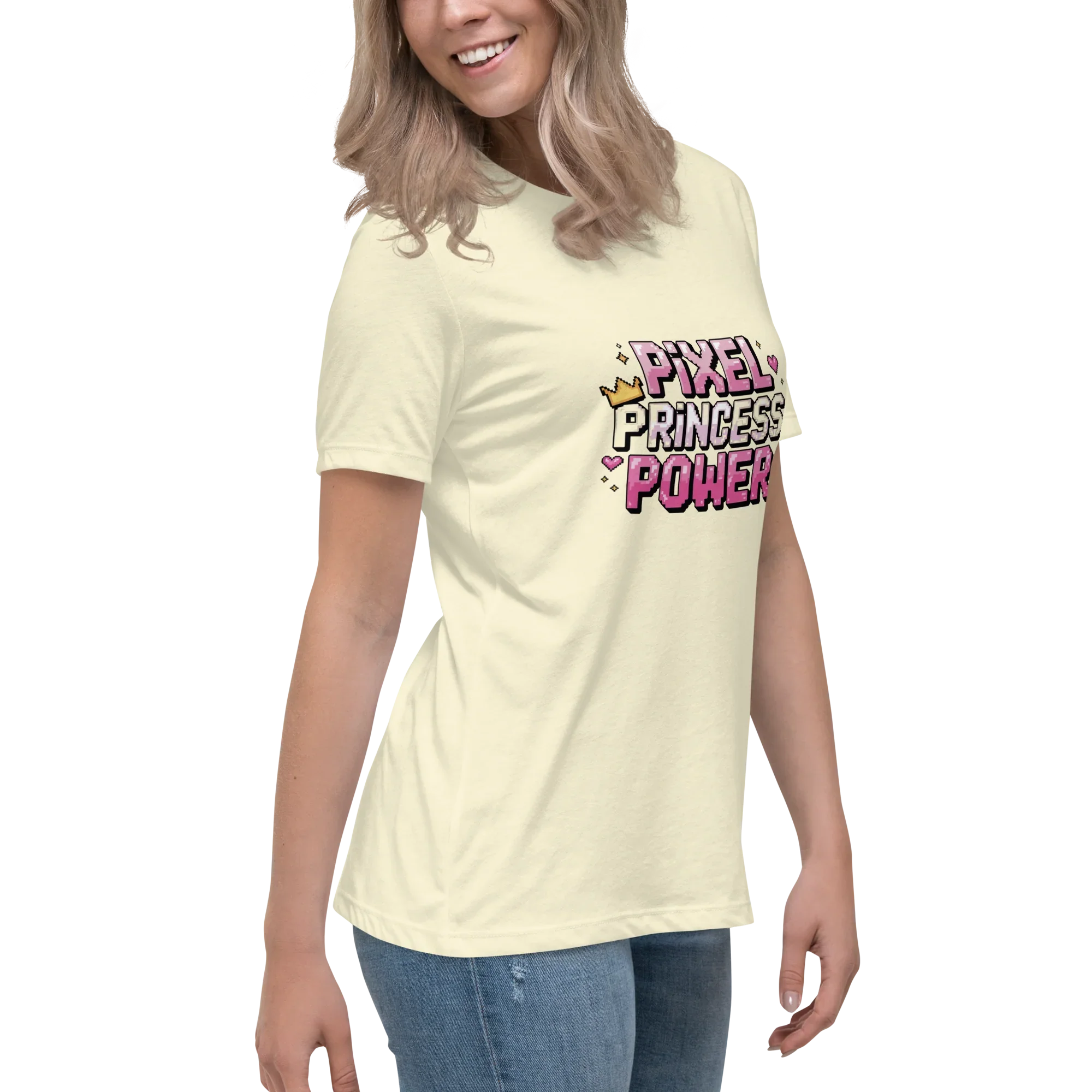 Pixel Princess Power Shirt – Retro Gamer Girl Tee - RaZits