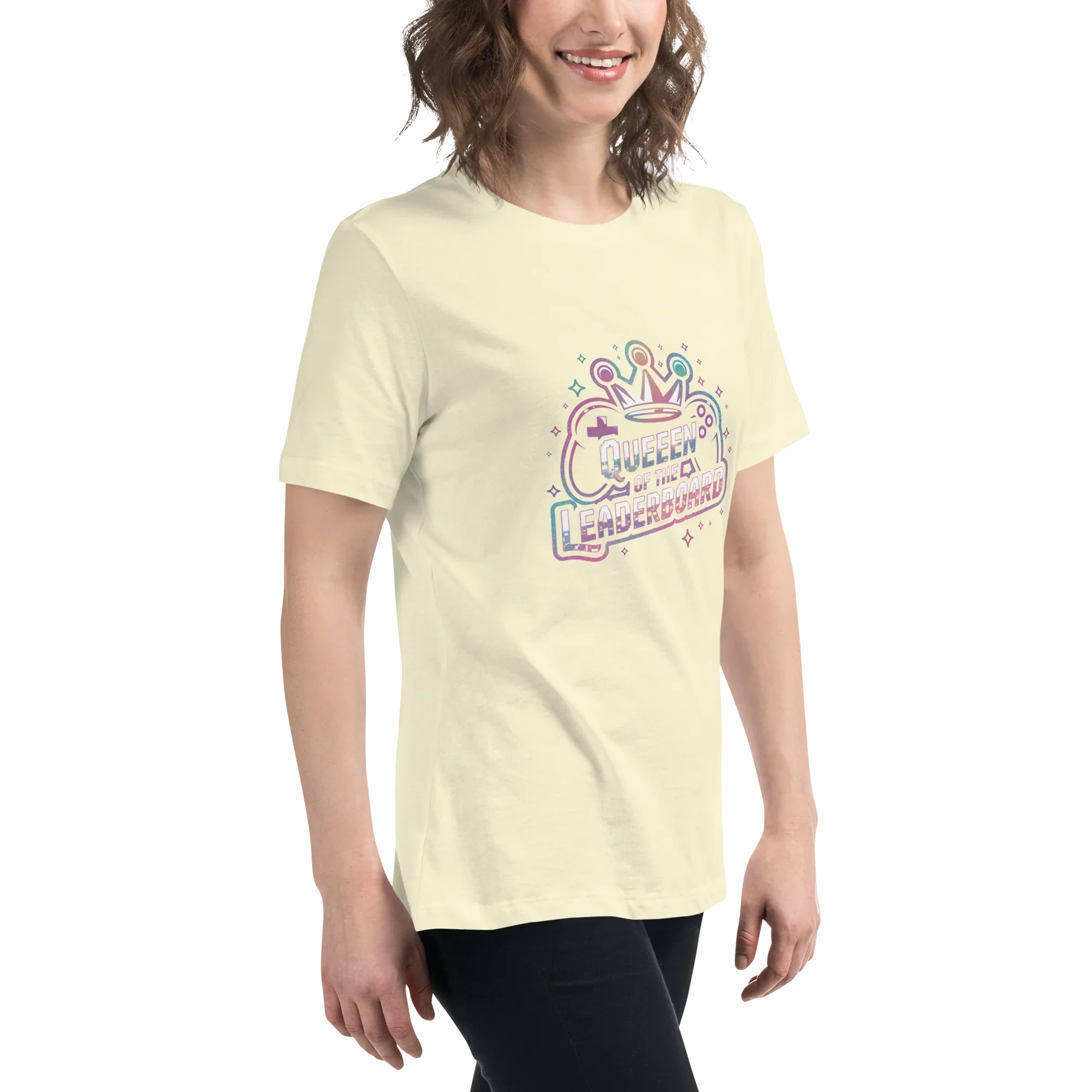 Queen of the Leaderboard Shirt – Gamer Girl Tee - RaZits