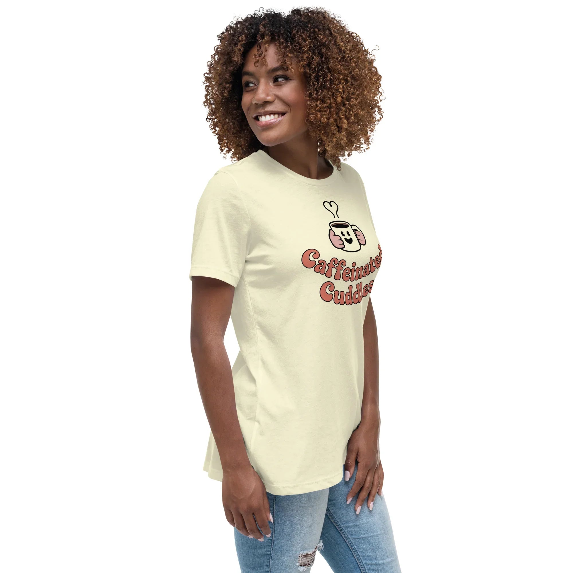 Caffeinated Cuddles Tee – Cozy Mug Love - RaZits