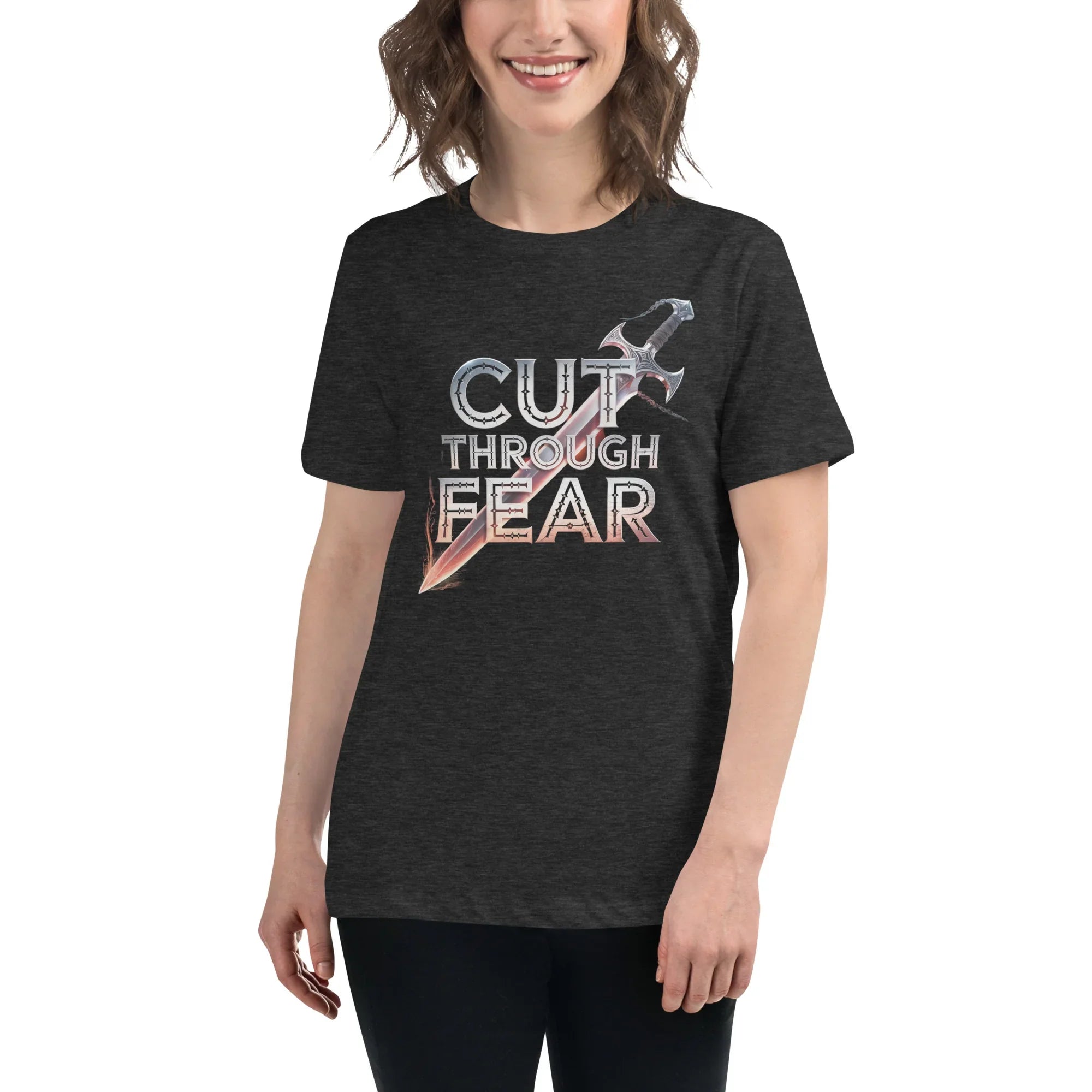 Cut Through Fear T-Shirt – Hack-and-Slash Warrior Apparel - RaZits