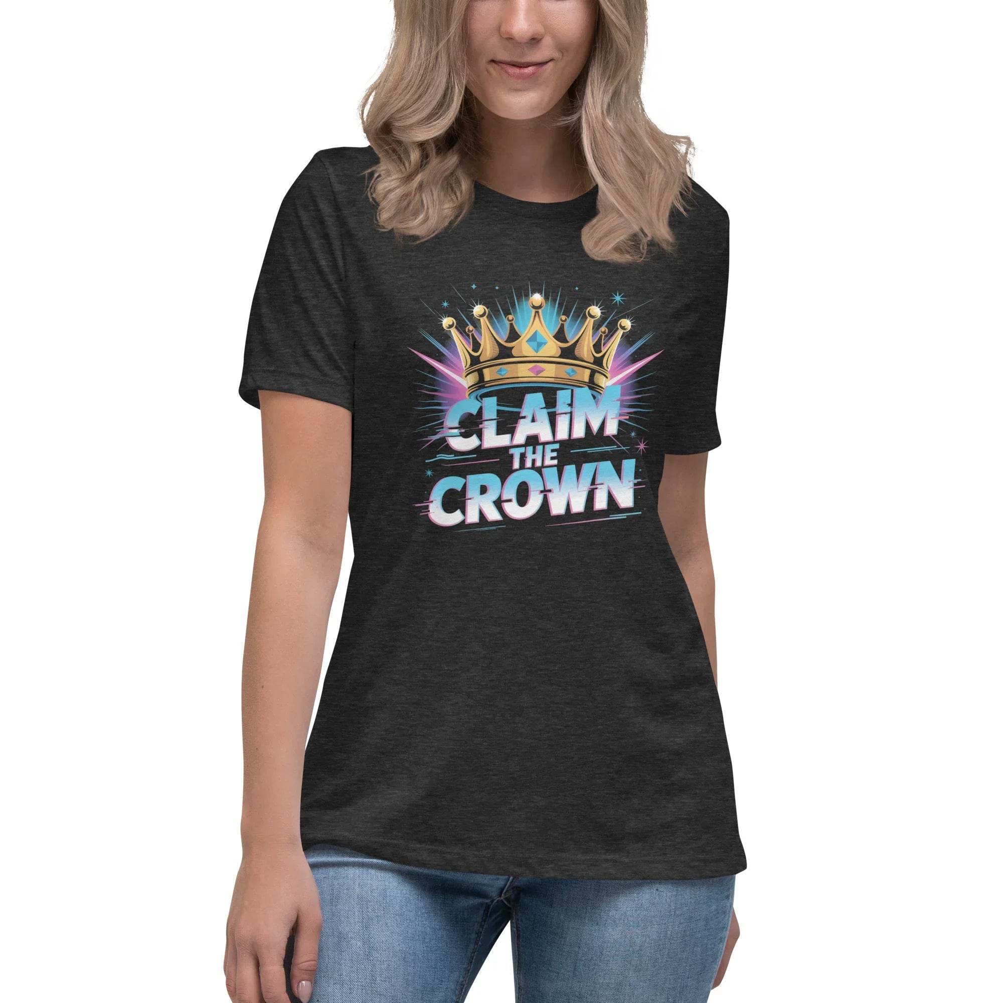 Claim the Crown – Victory Royale Battle Brawler T-Shirt - RaZits