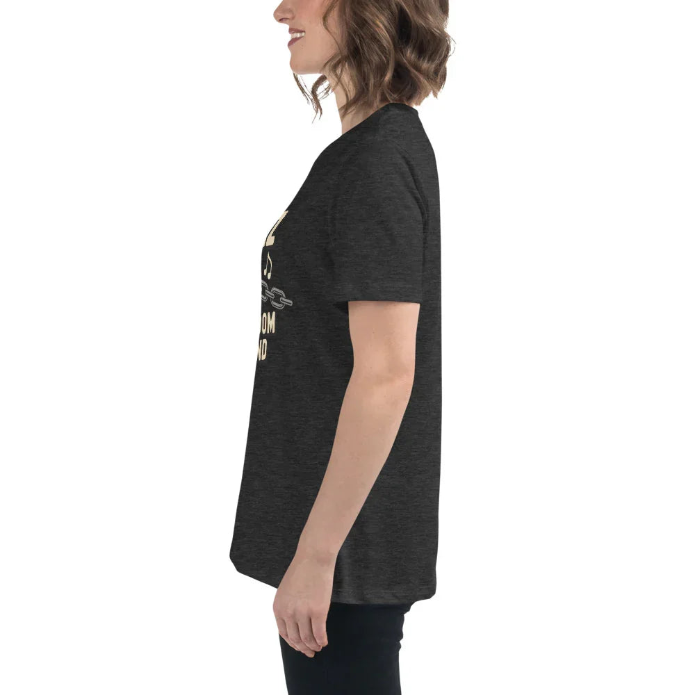 Jazz Is Freedom Found – Relaxed Fit Cotton Tee - RaZits