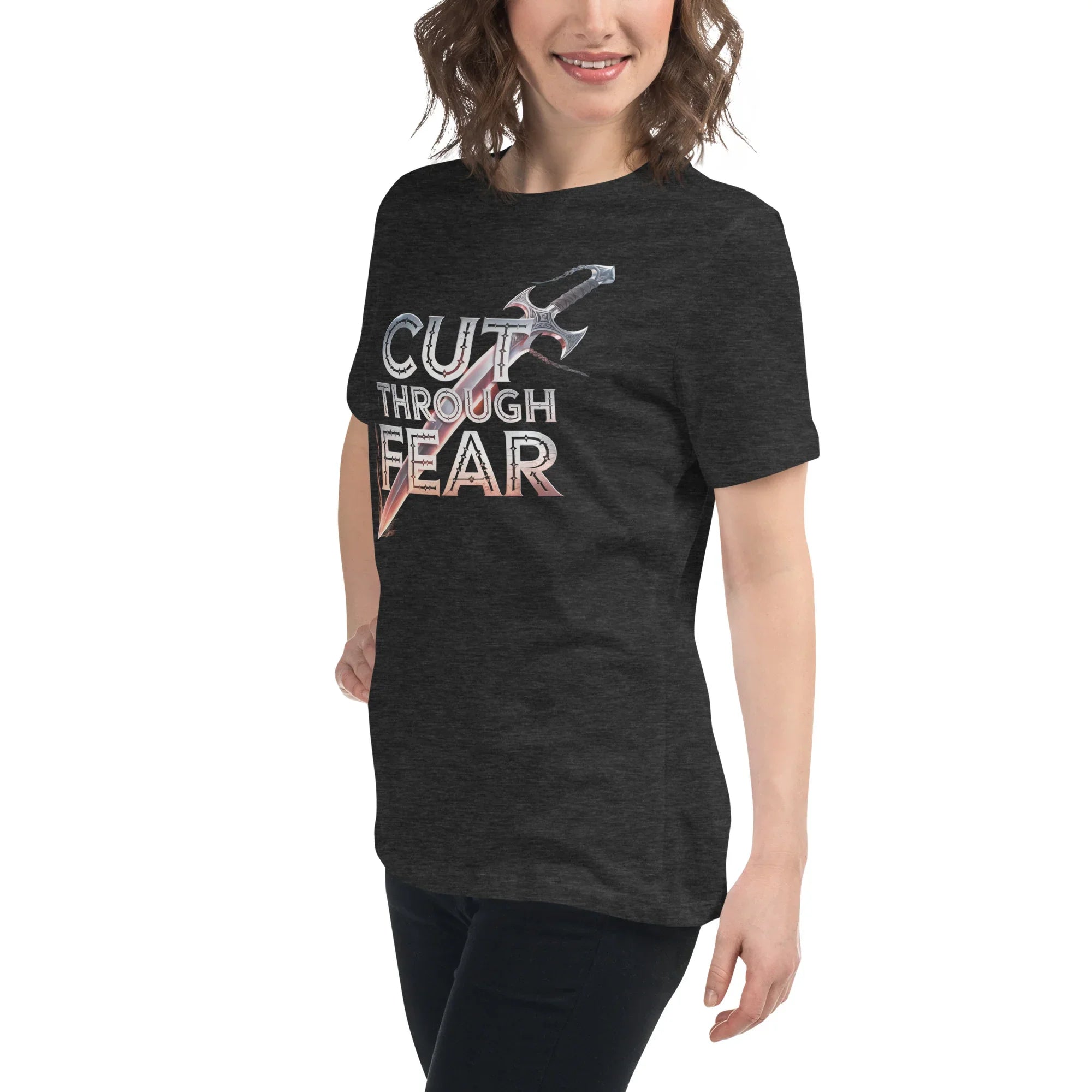 Cut Through Fear T-Shirt – Hack-and-Slash Warrior Apparel - RaZits