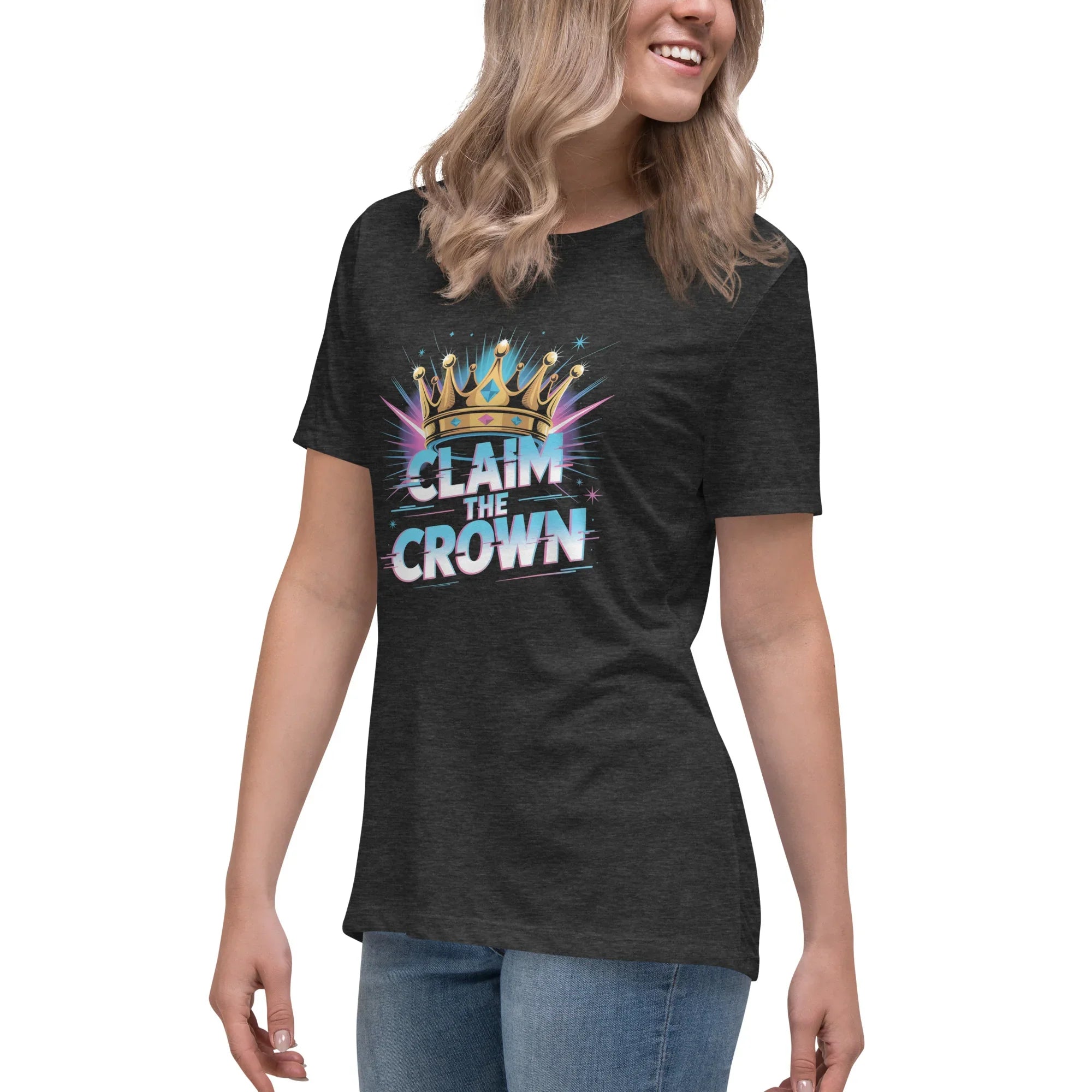 Claim the Crown – Victory Royale Battle Brawler T-Shirt - RaZits
