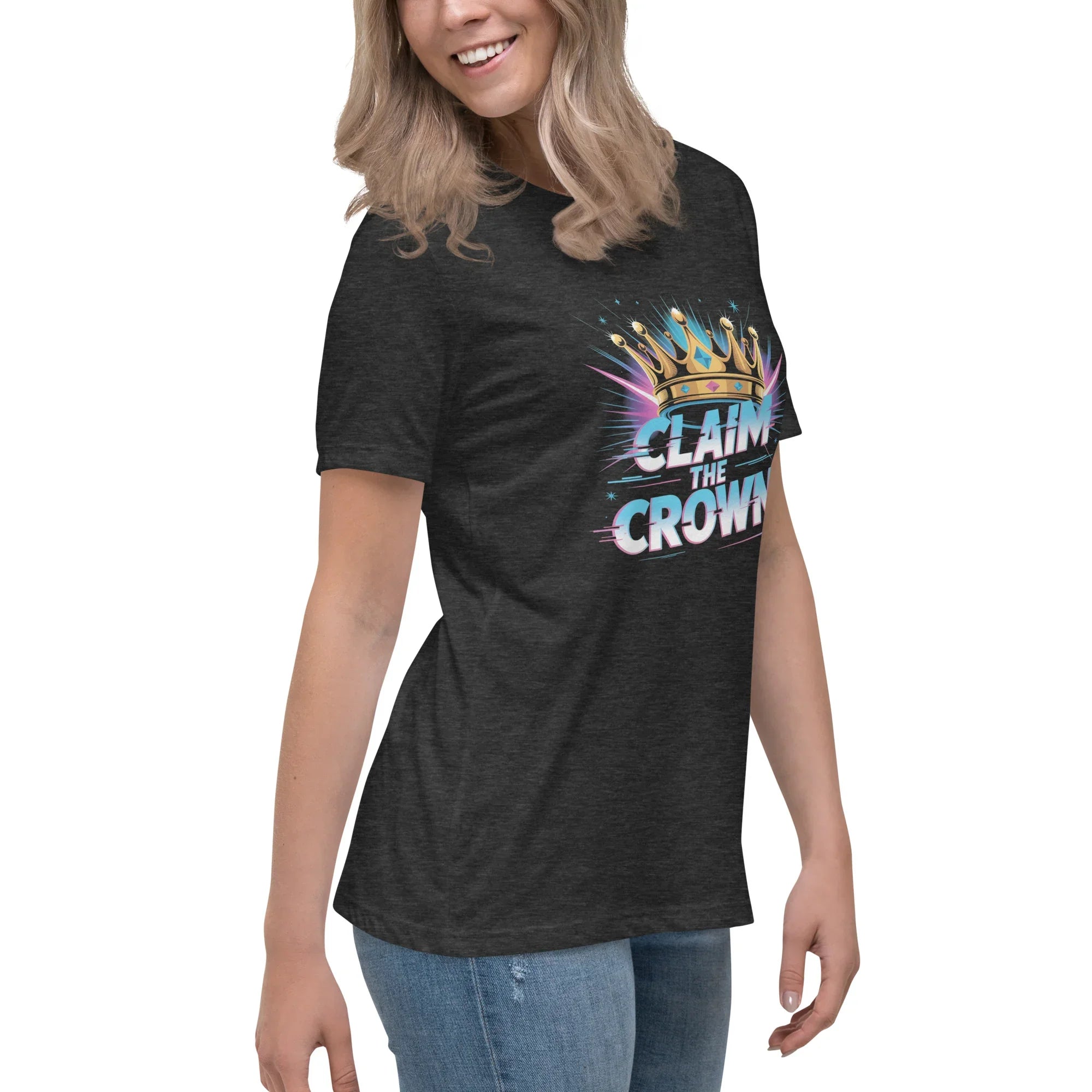 Claim the Crown – Victory Royale Battle Brawler T-Shirt - RaZits
