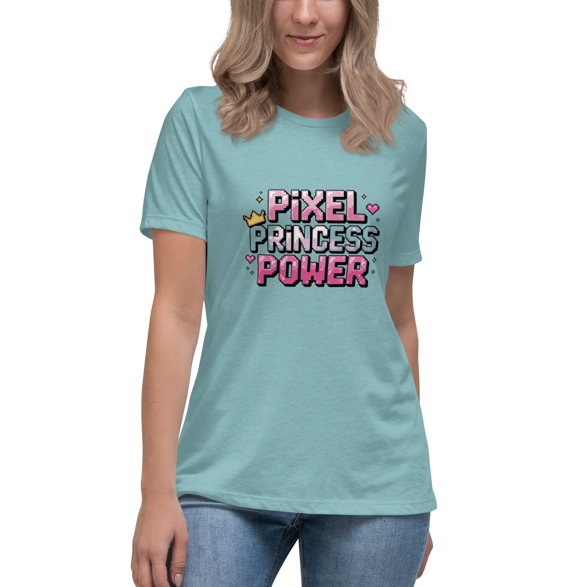 Pixel Princess Power Shirt – Retro Gamer Girl Tee - RaZits