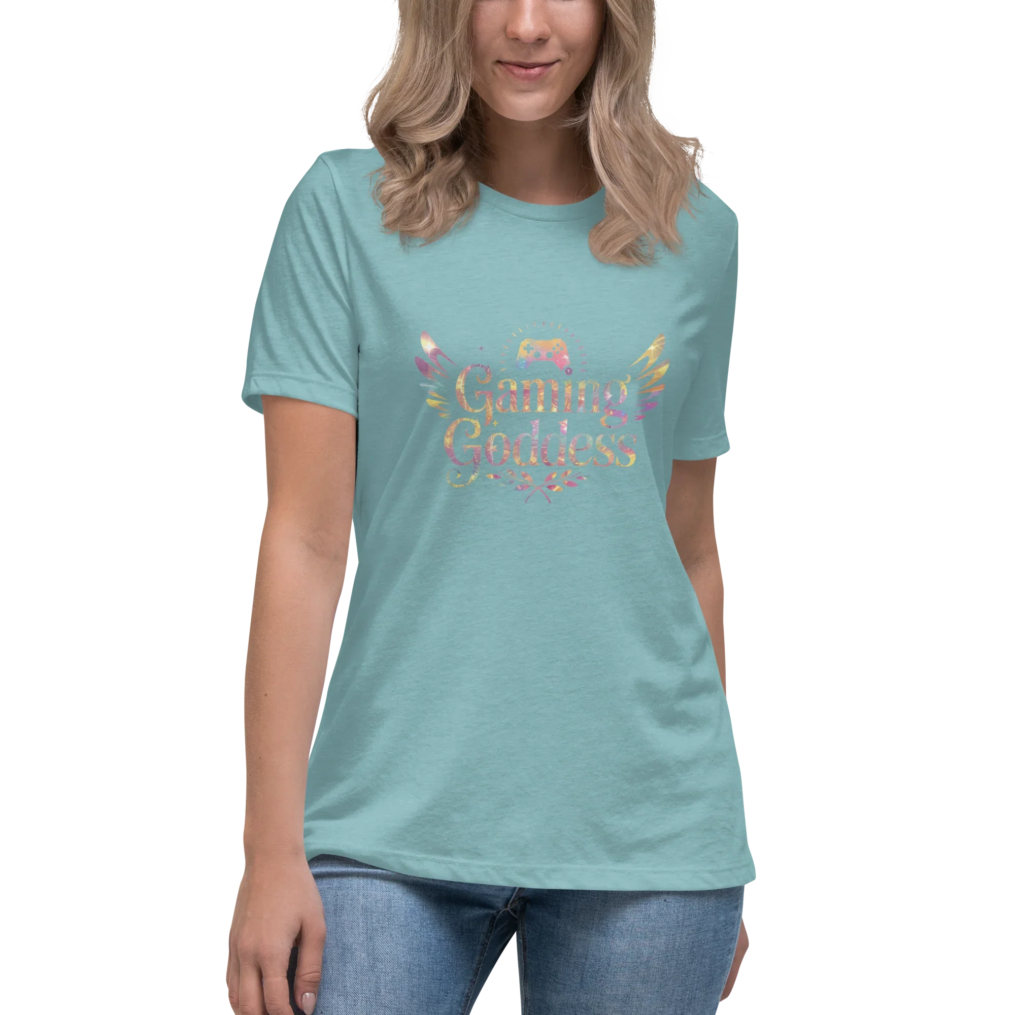 Gaming Goddess Shirt – Pastel Gamer Girl Tee - RaZits