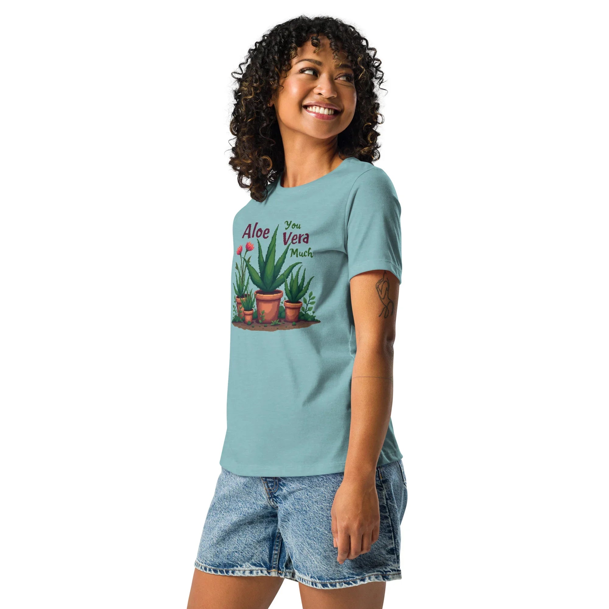Aloe You Vera Much Tee – Funny Succulent Graphic T-Shirt - RaZits