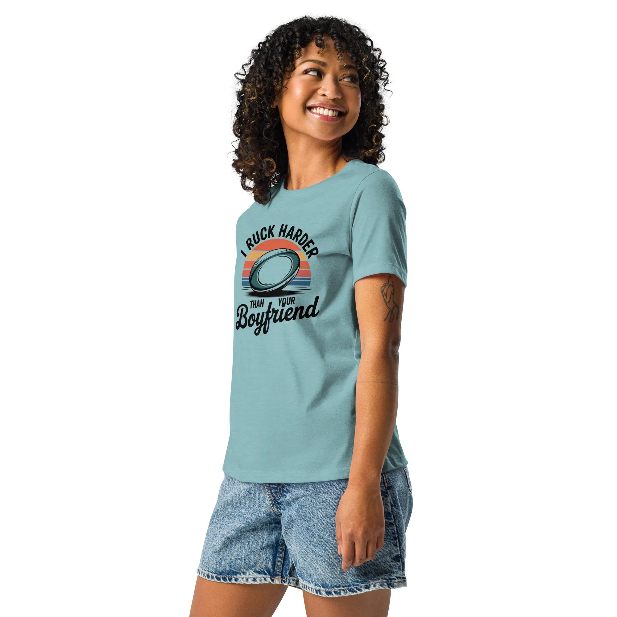 I Ruck Harder Tee – Bold Women's Rugby Statement - RaZits