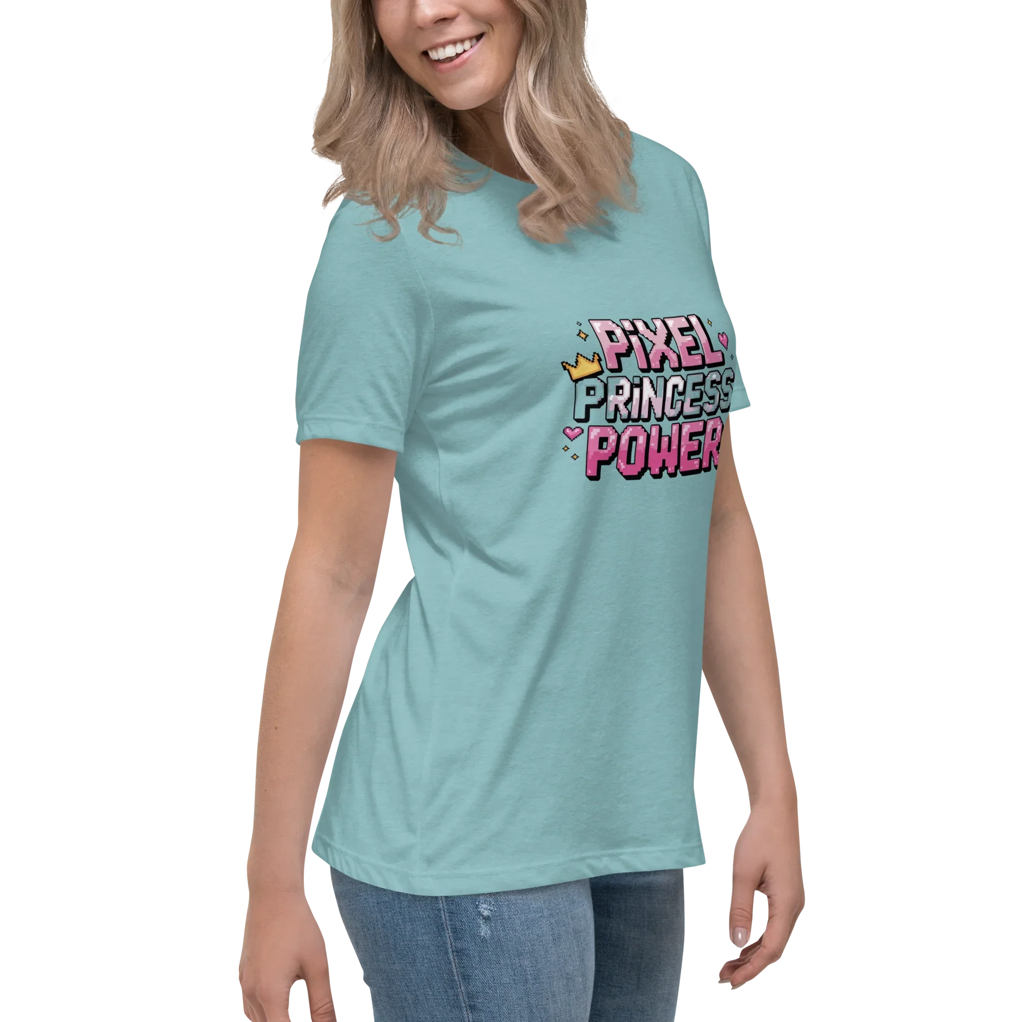 Pixel Princess Power Shirt – Retro Gamer Girl Tee - RaZits