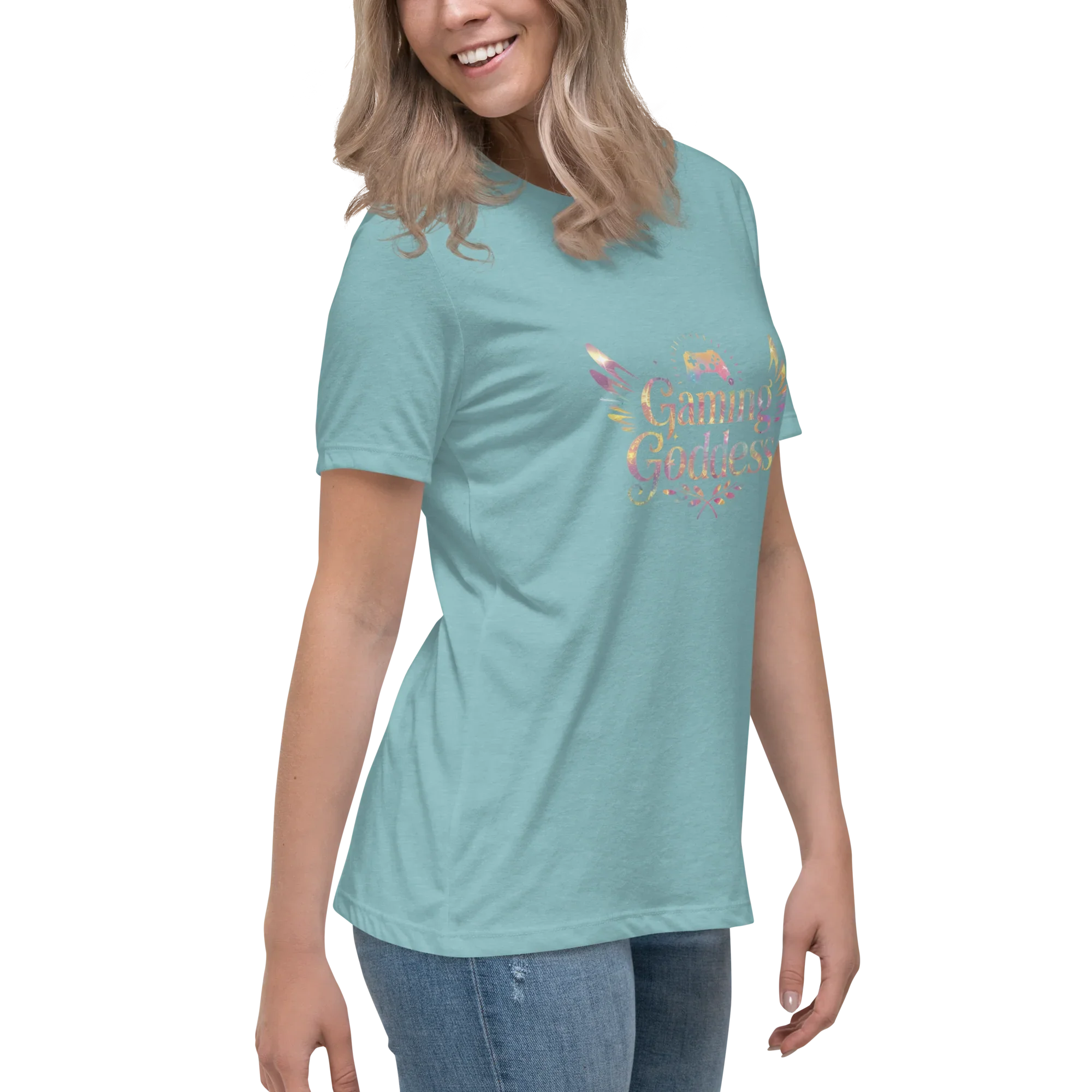 Gaming Goddess Shirt – Pastel Gamer Girl Tee - RaZits