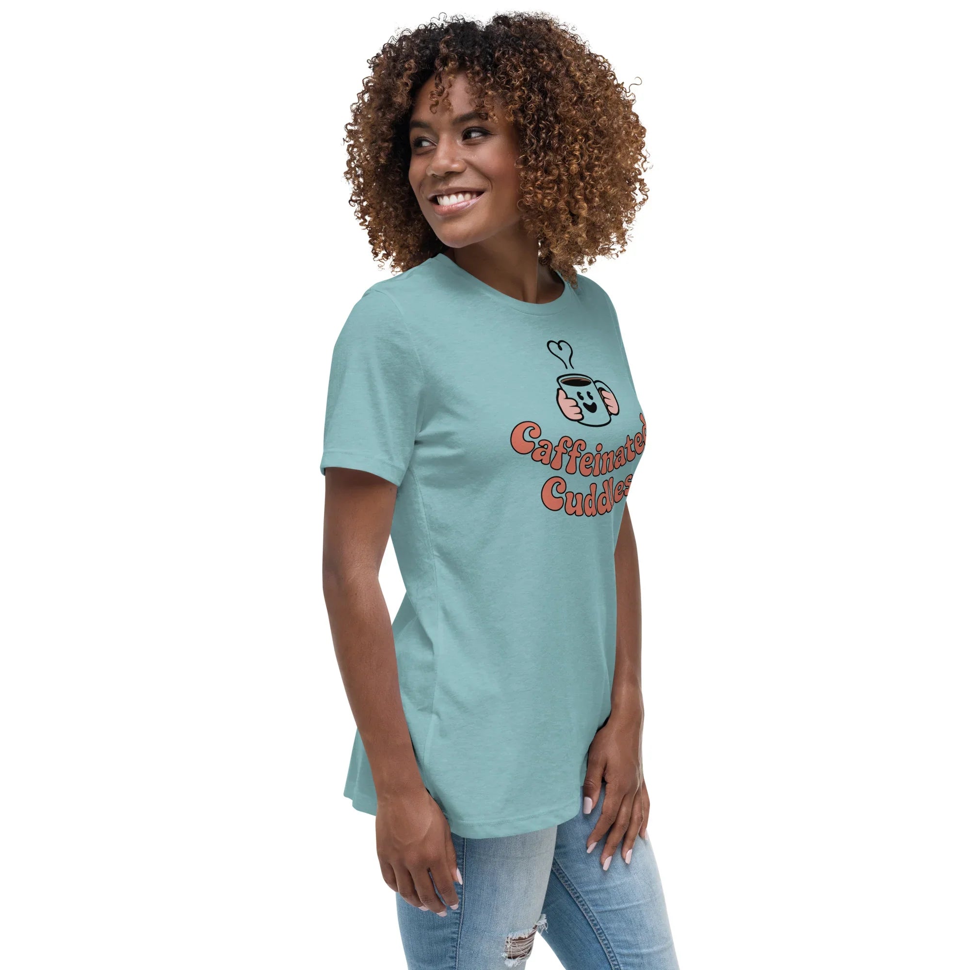 Caffeinated Cuddles Tee – Cozy Mug Love - RaZits