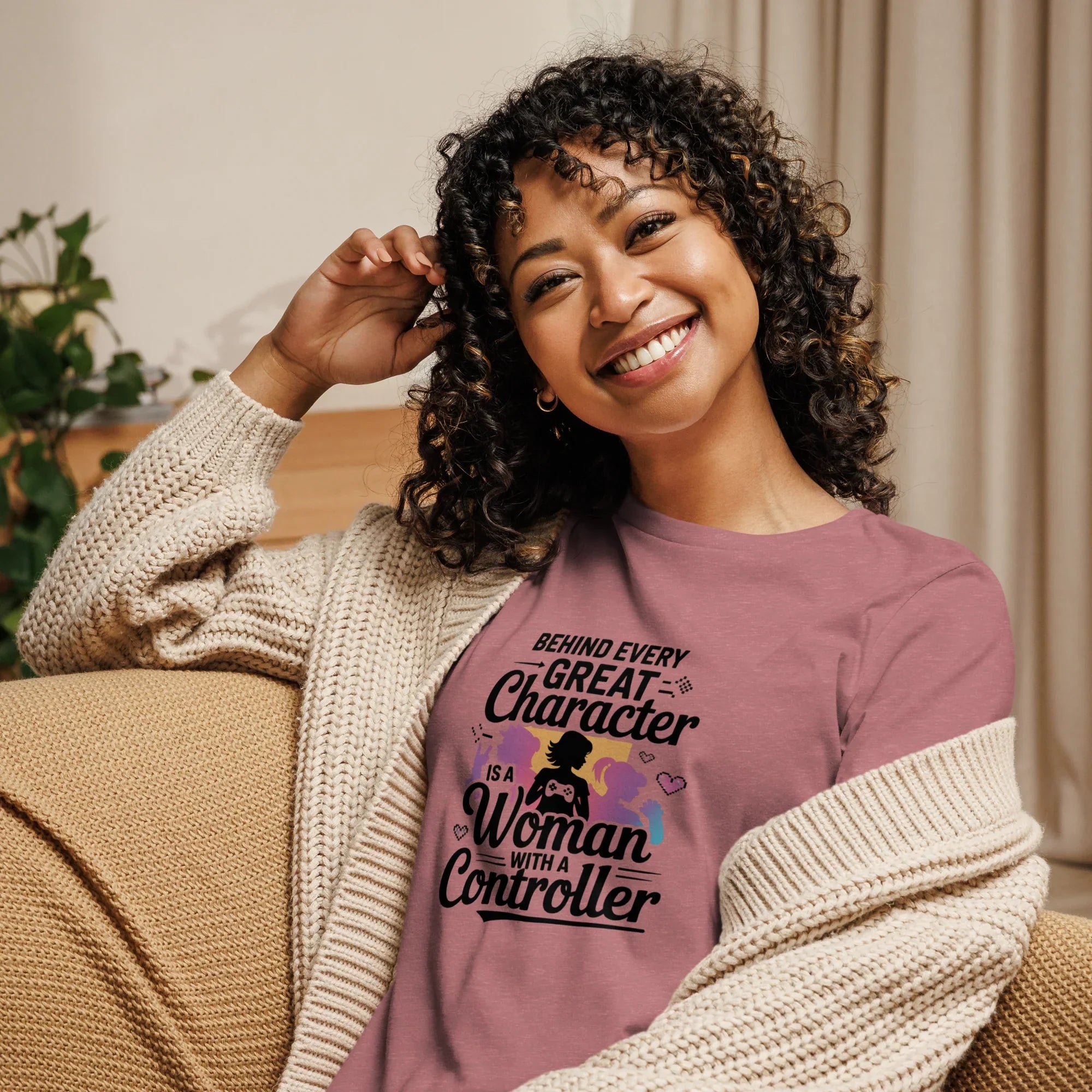 Woman with a Controller Shirt – Gamer Girl Power Tee - RaZits