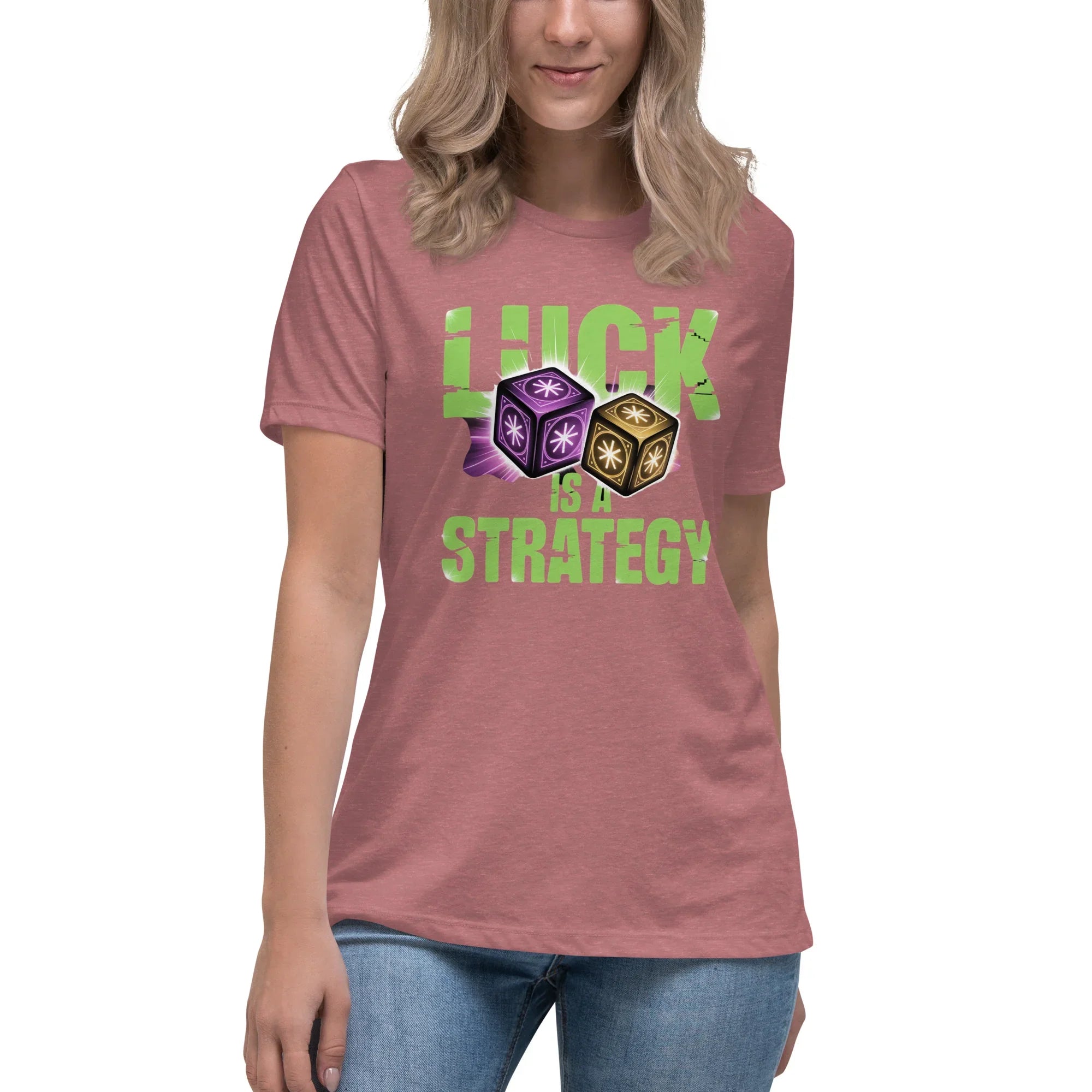 Luck Is A Strategy - Rogue Like Action T-Shirt - RaZits