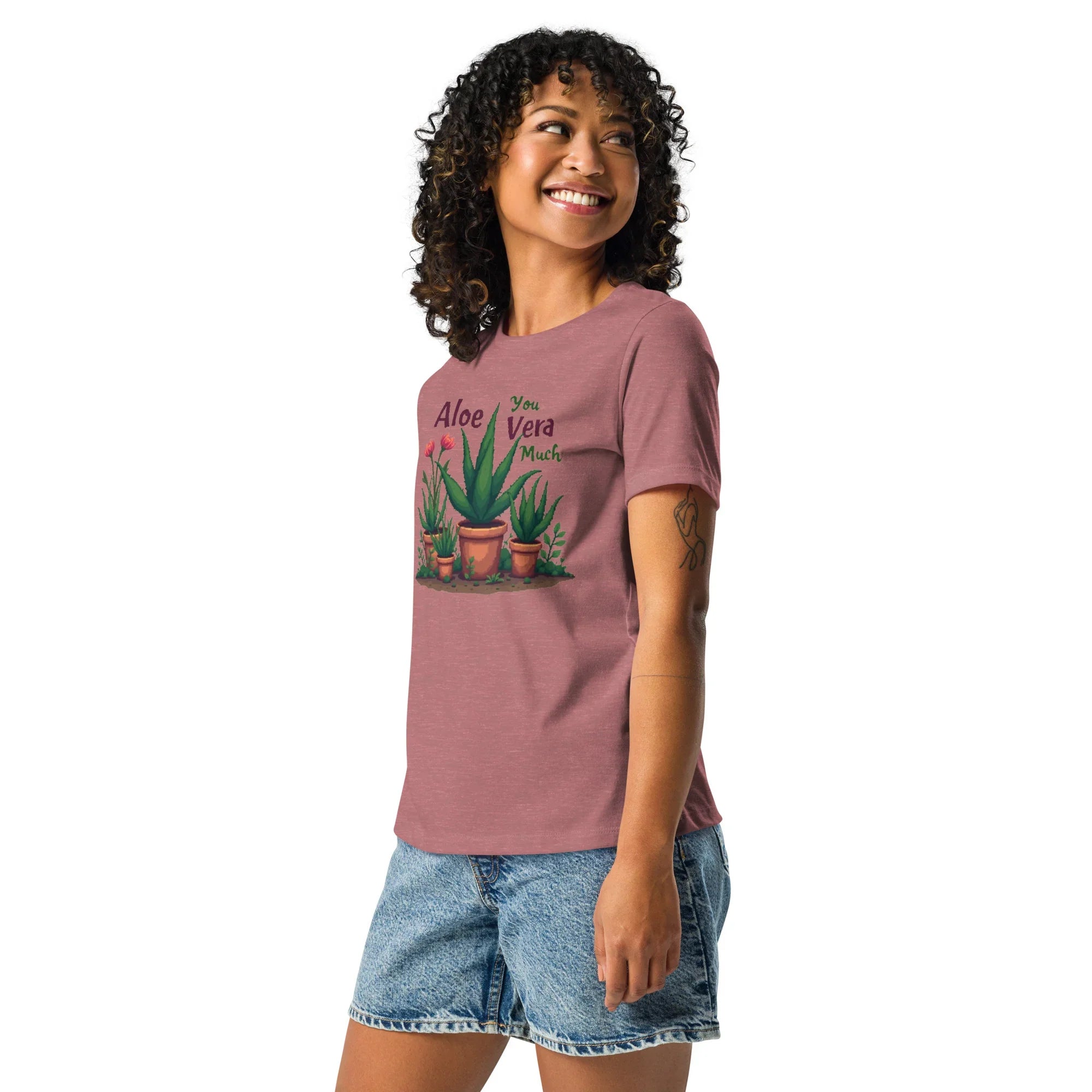 Aloe You Vera Much Tee – Funny Succulent Graphic T-Shirt - RaZits